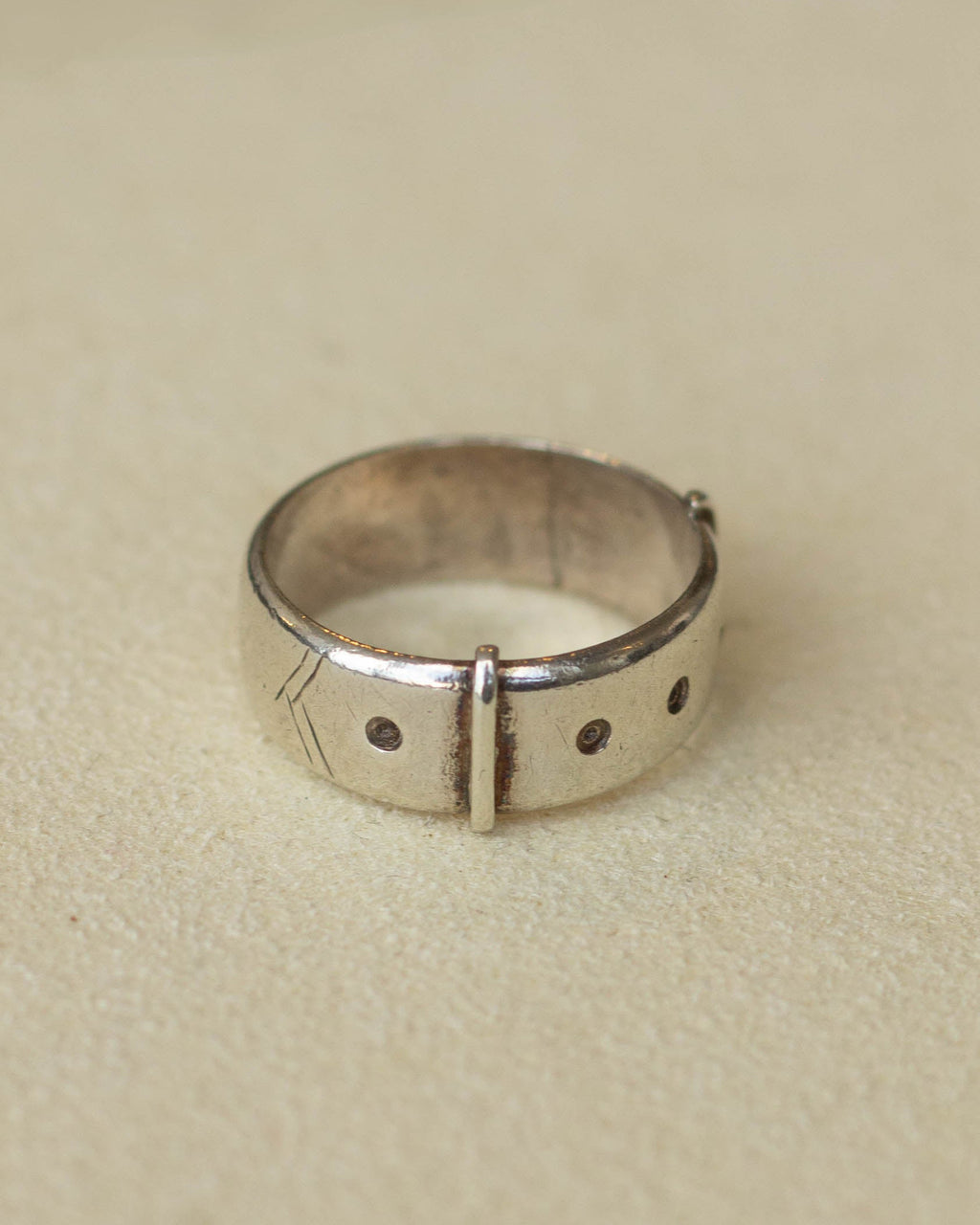 Silver Belt Band Ring (SVR-25SS024)
