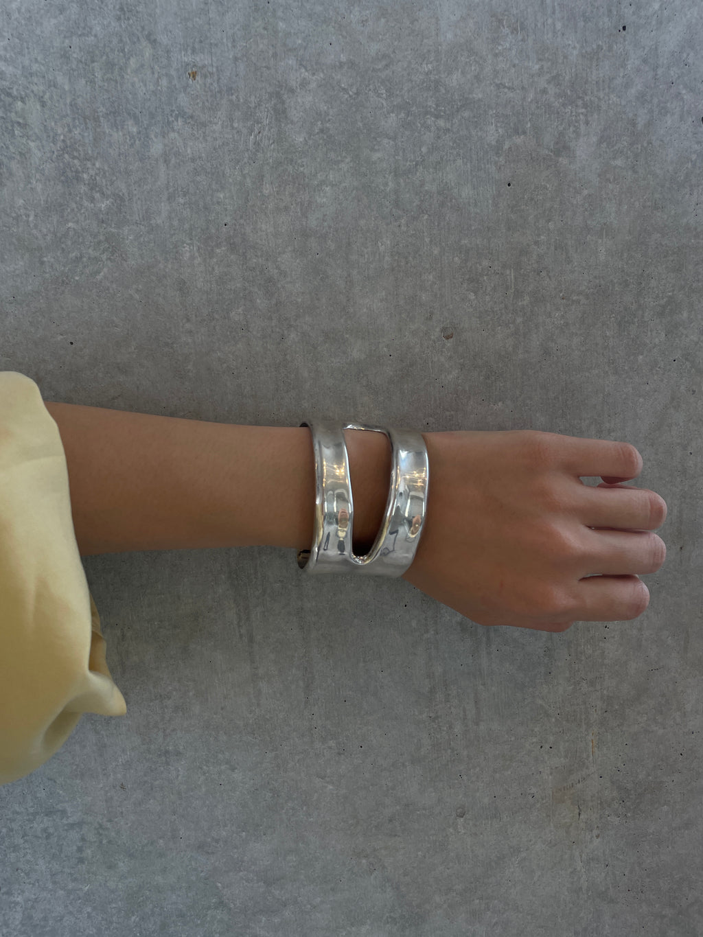 Silver Bangle Made In Mexico