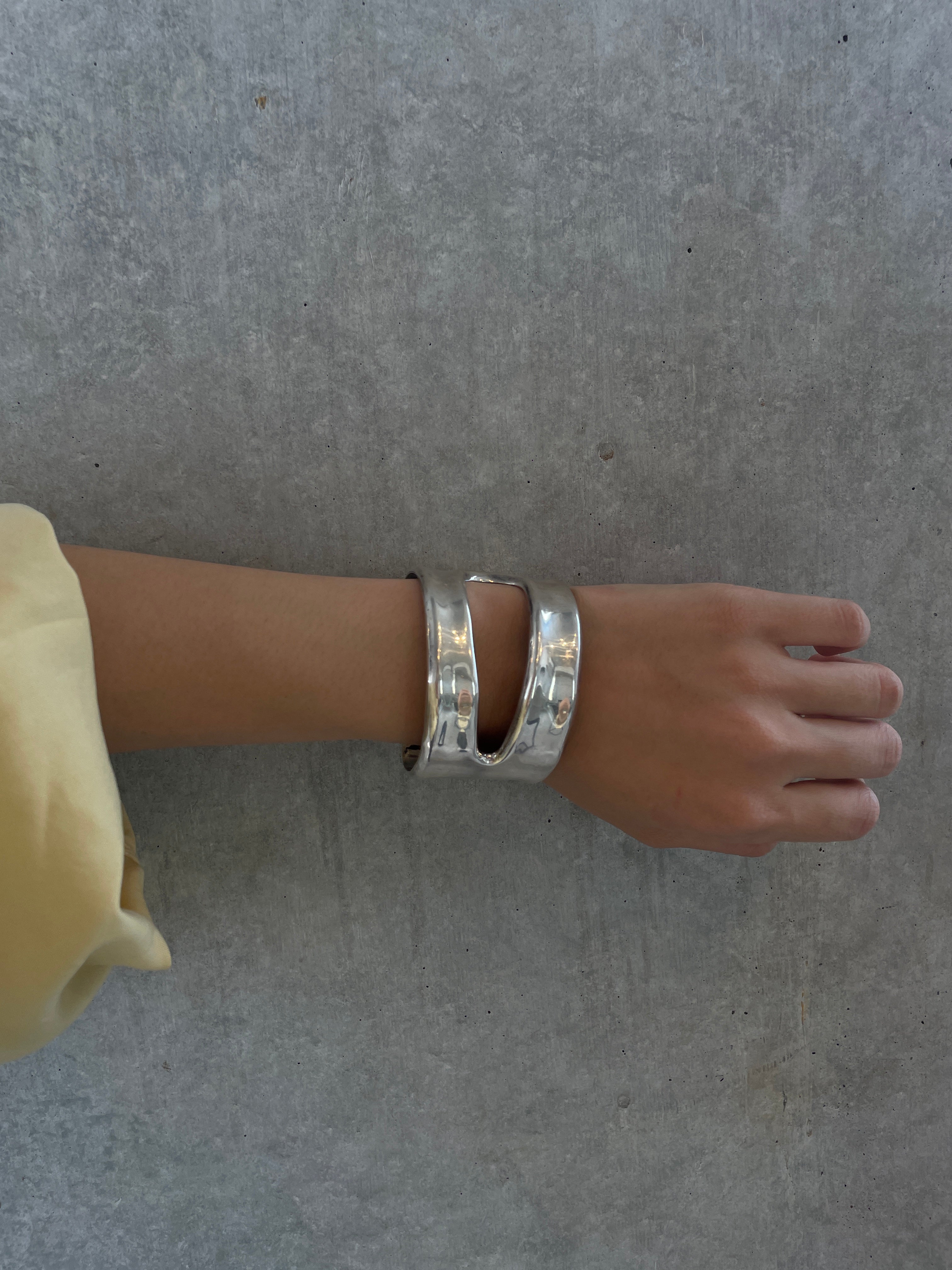 Silver Bangle Made In Mexico