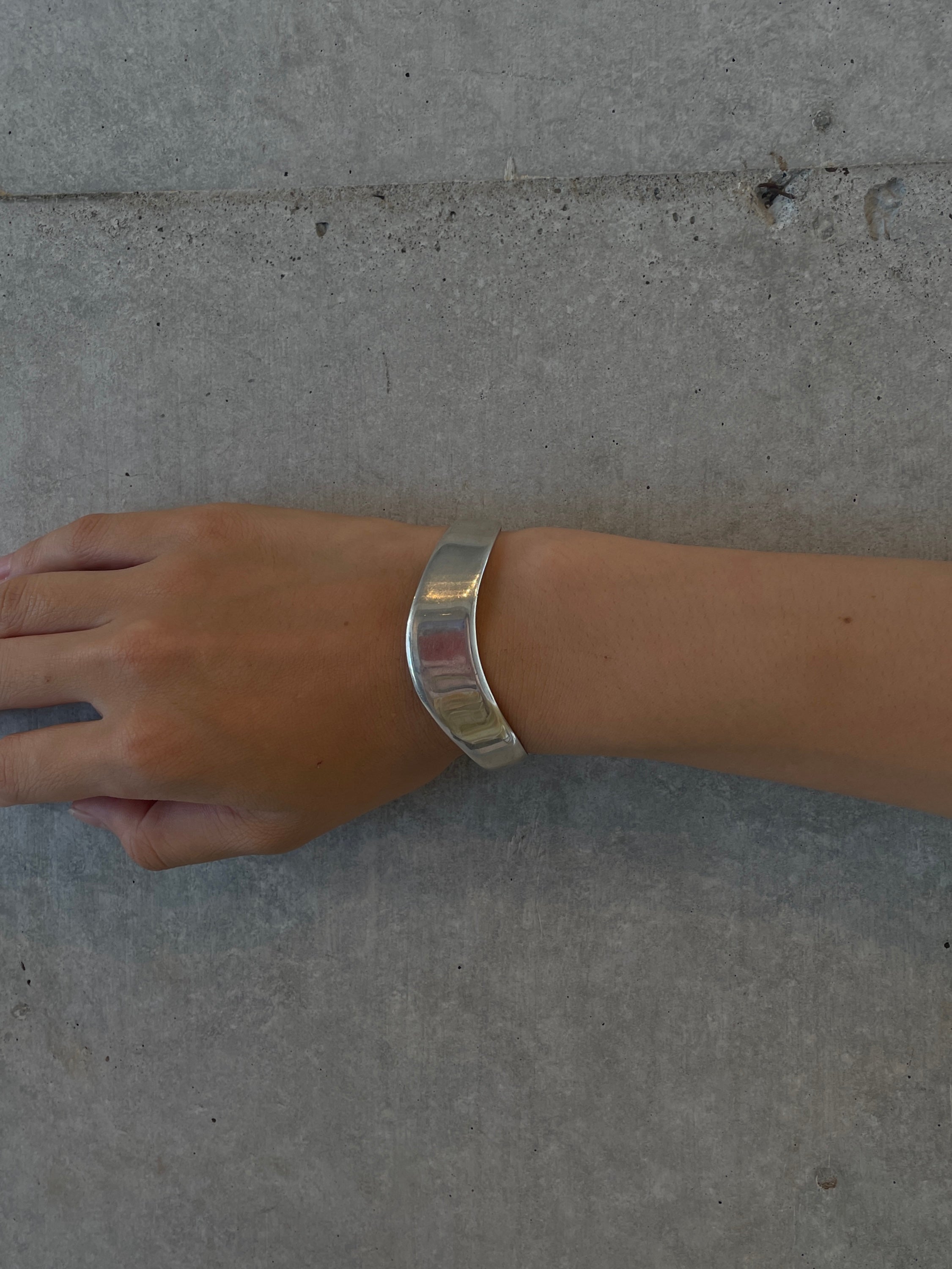 Silver Bangle Made In Mexico