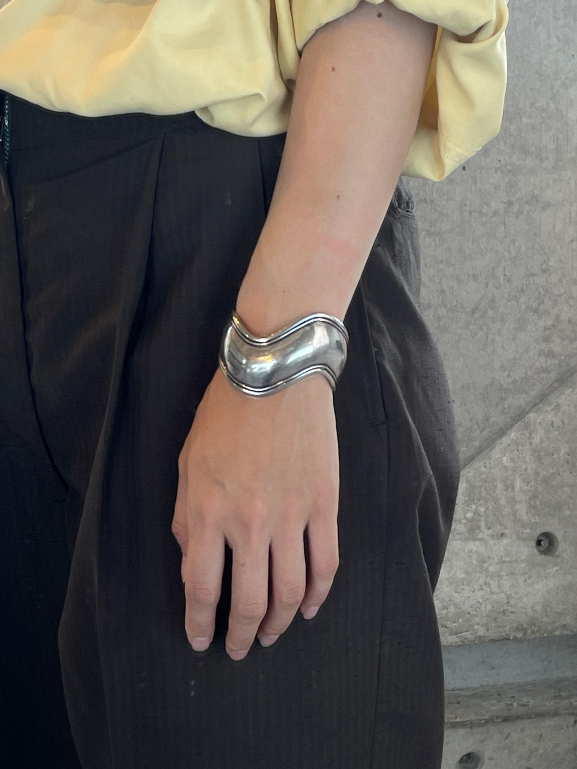 Silver Bangle Made In Mexico
