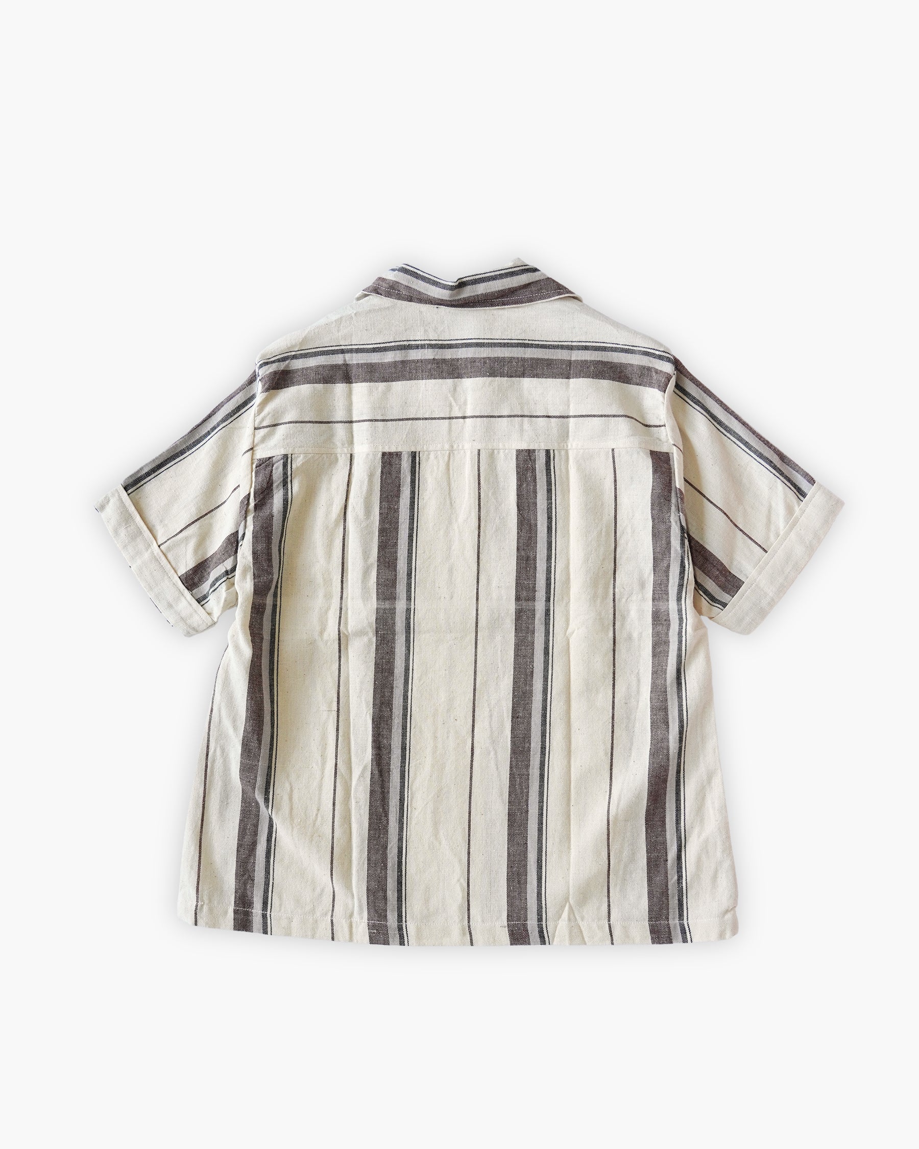 100% Cotton Stripe Pullover Shirt