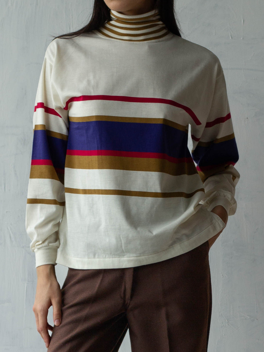 1970's Long Sleeve Turtleneck Top