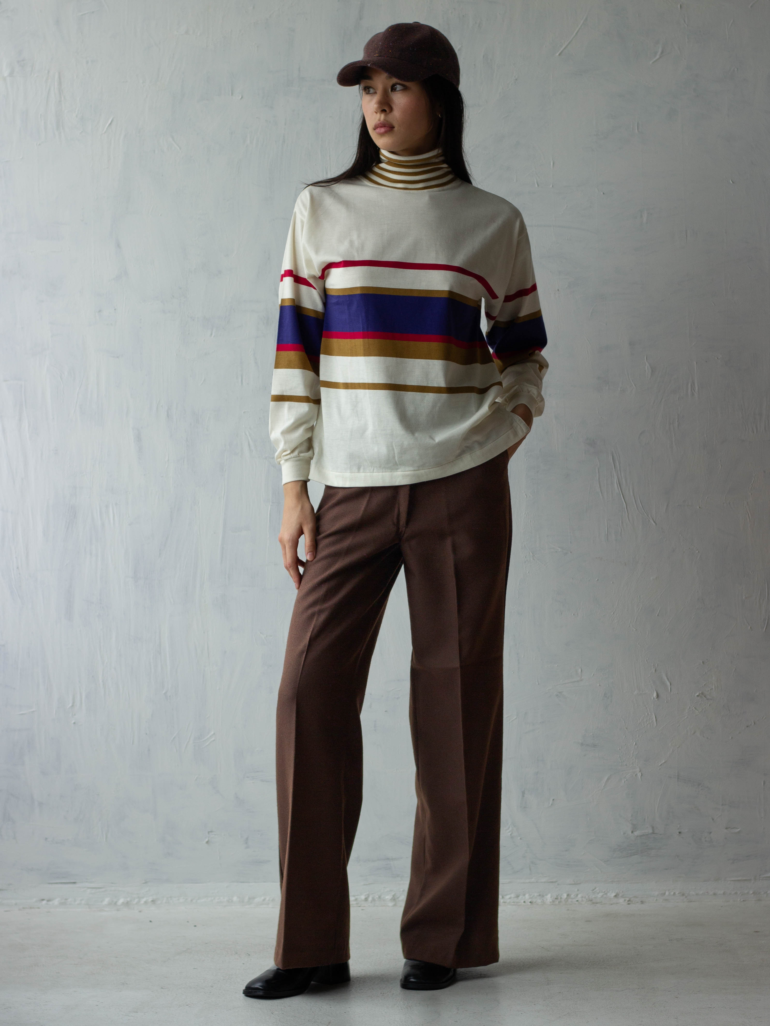 1970's Long Sleeve Turtleneck Top