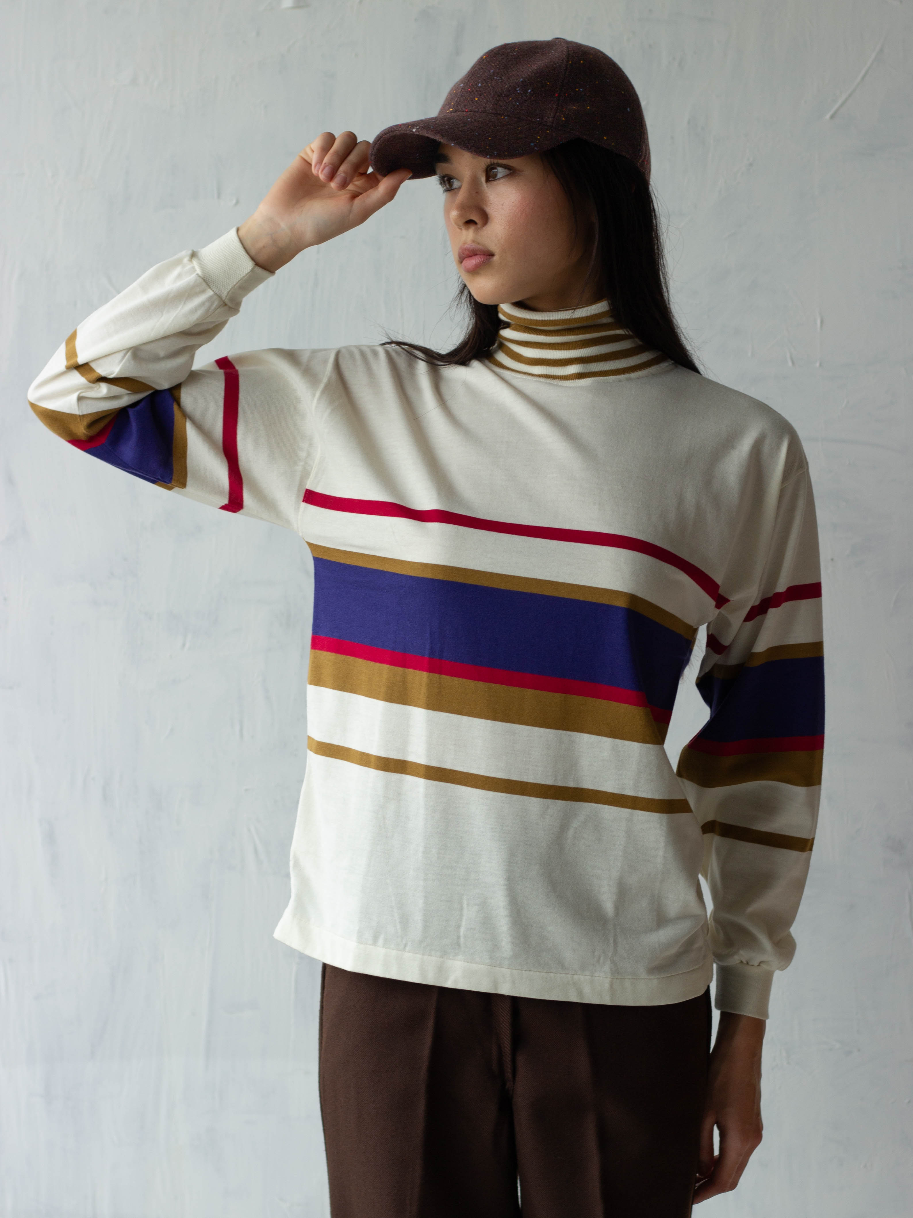 1970's Long Sleeve Turtleneck Top