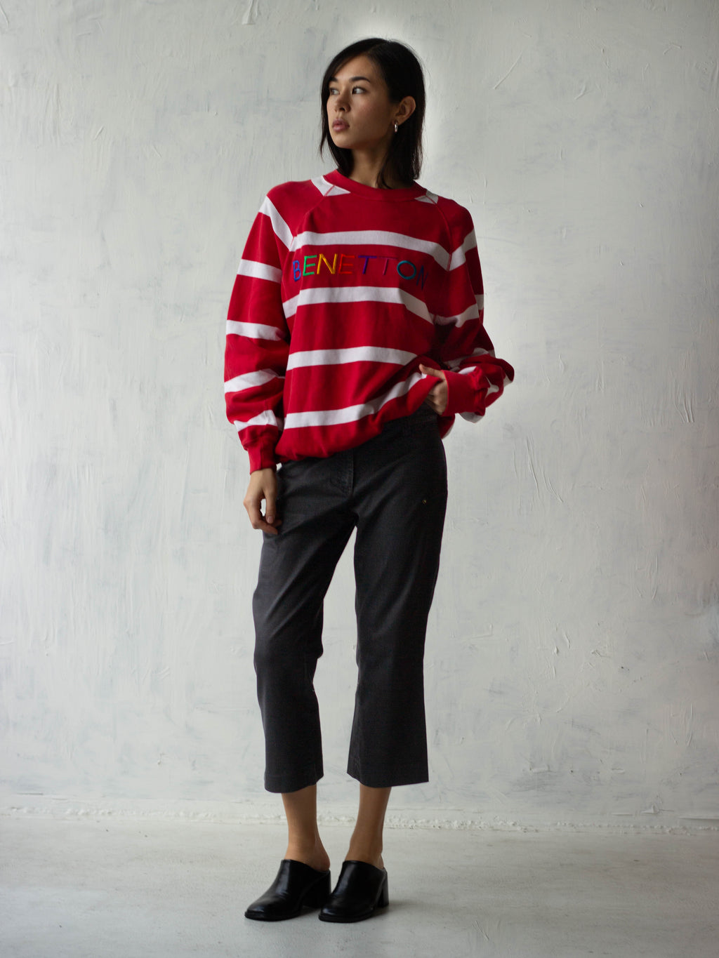 "BENETTON" Rugby Sweatshirt