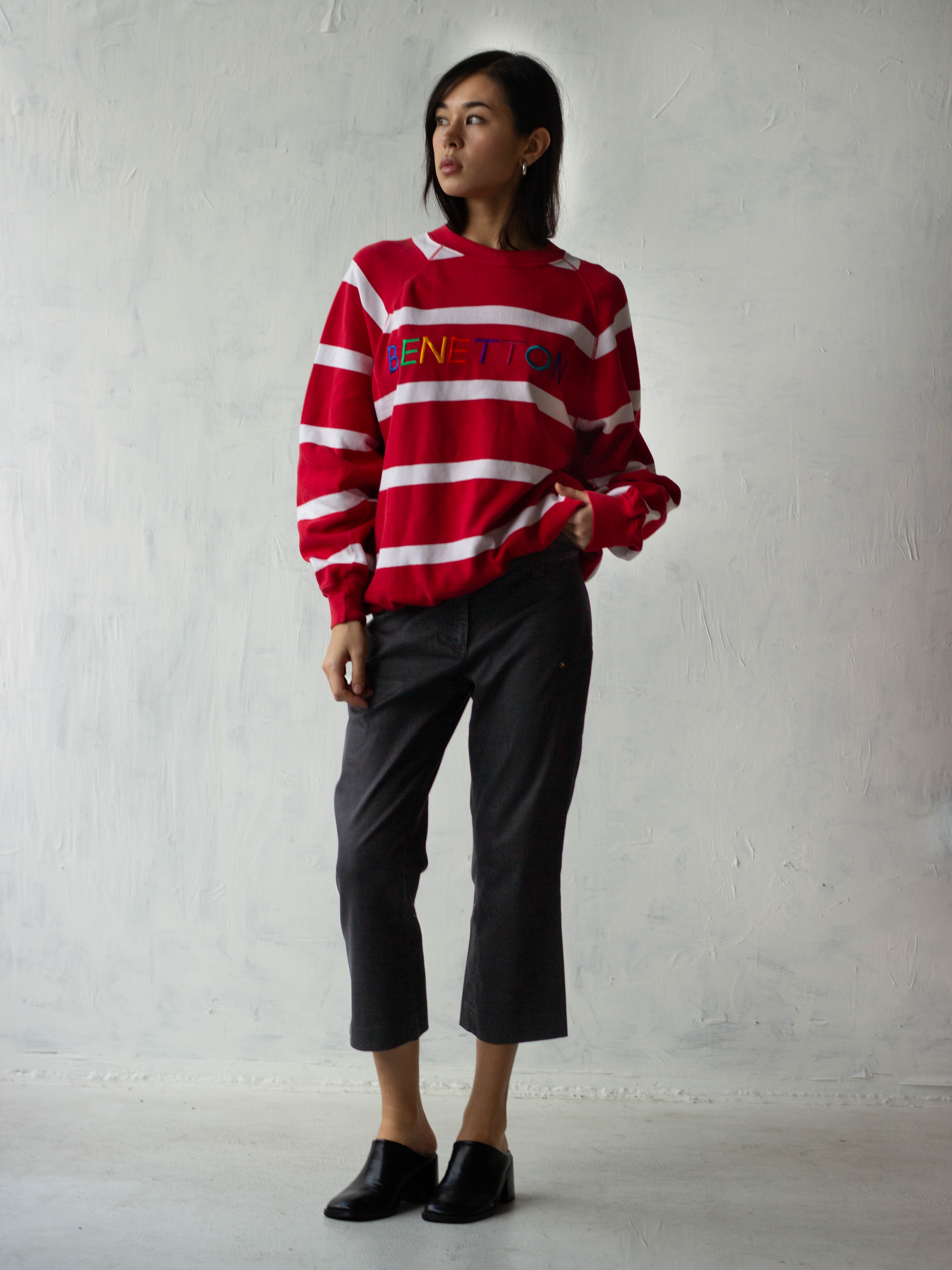 "BENETTON" Rugby Sweatshirt