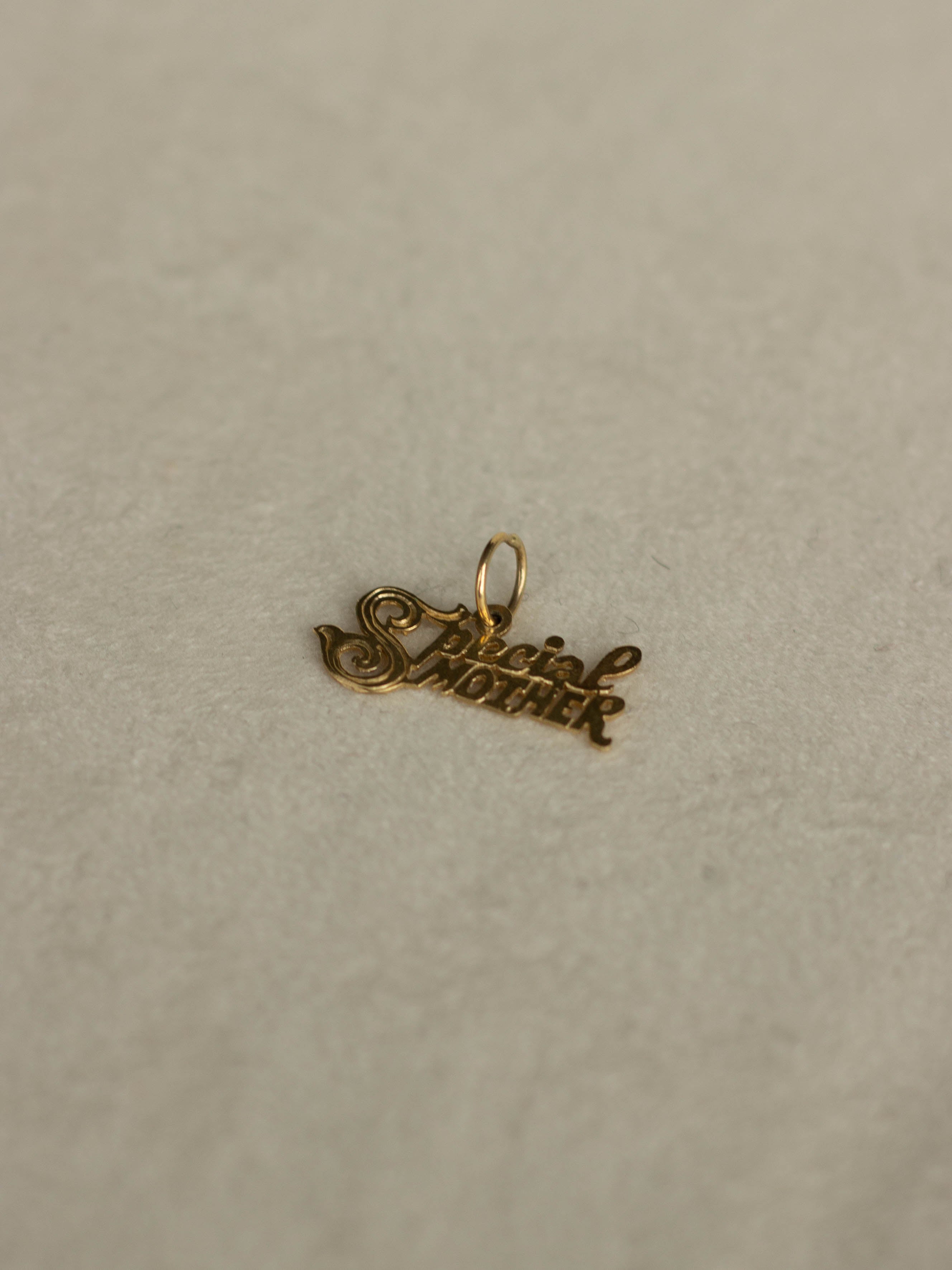 "14K Charm  ""Special Mother"" (GDN-25022)