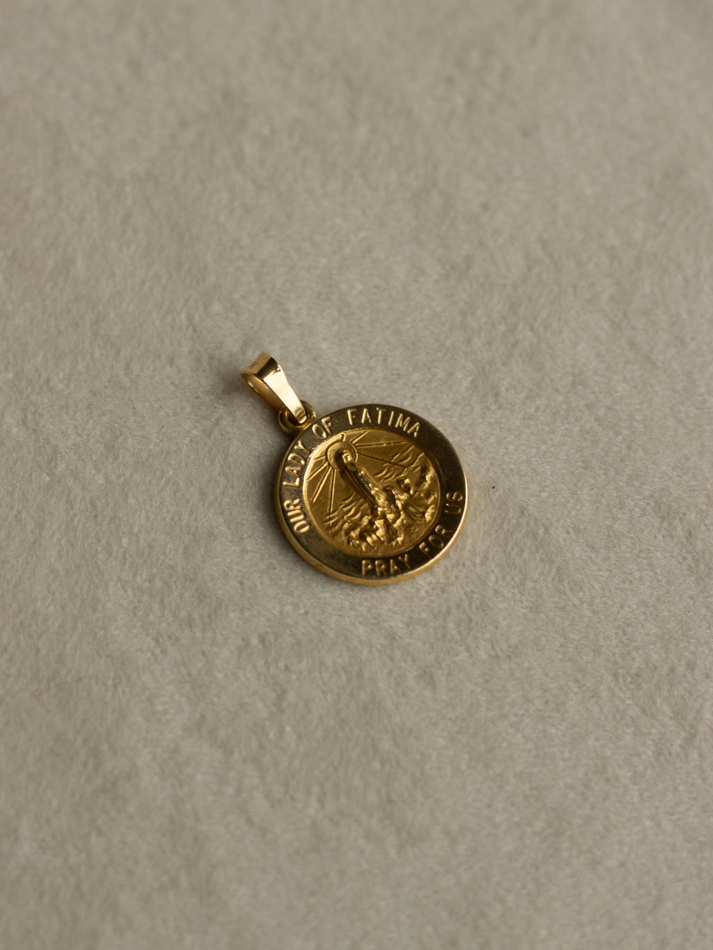 14K Saint Christopher Charm "Our Lady of" (GDN25020-3)