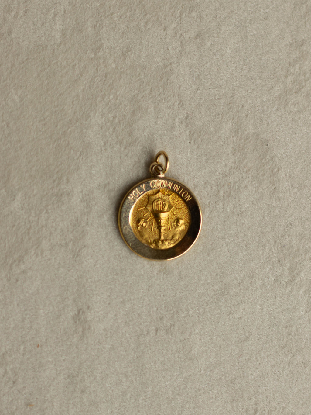 14K Saint Christopher Charm "Holy Communion " (GDN25020-2)