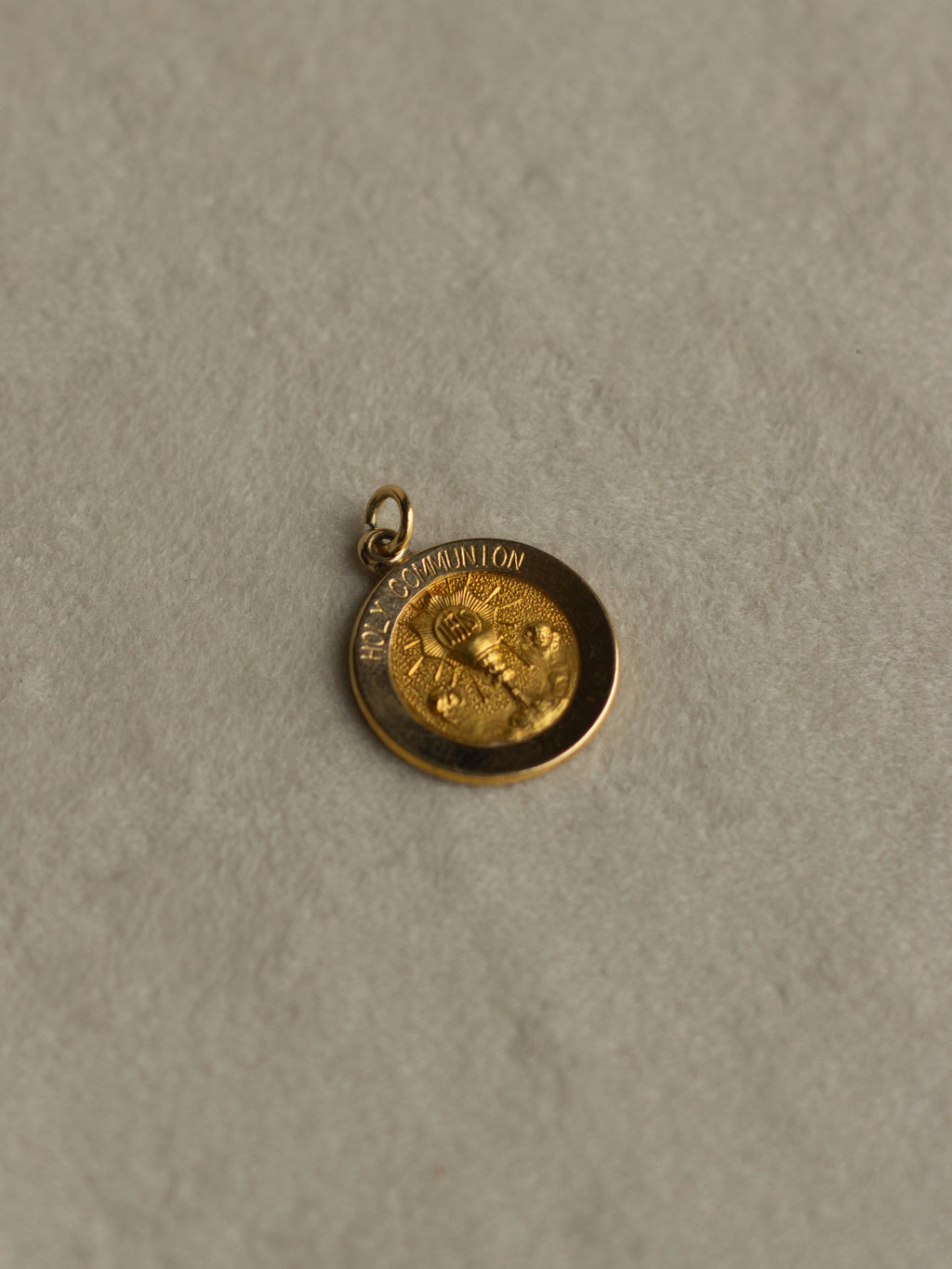 14K Saint Christopher Charm "Holy Communion " (GDN25020-2)