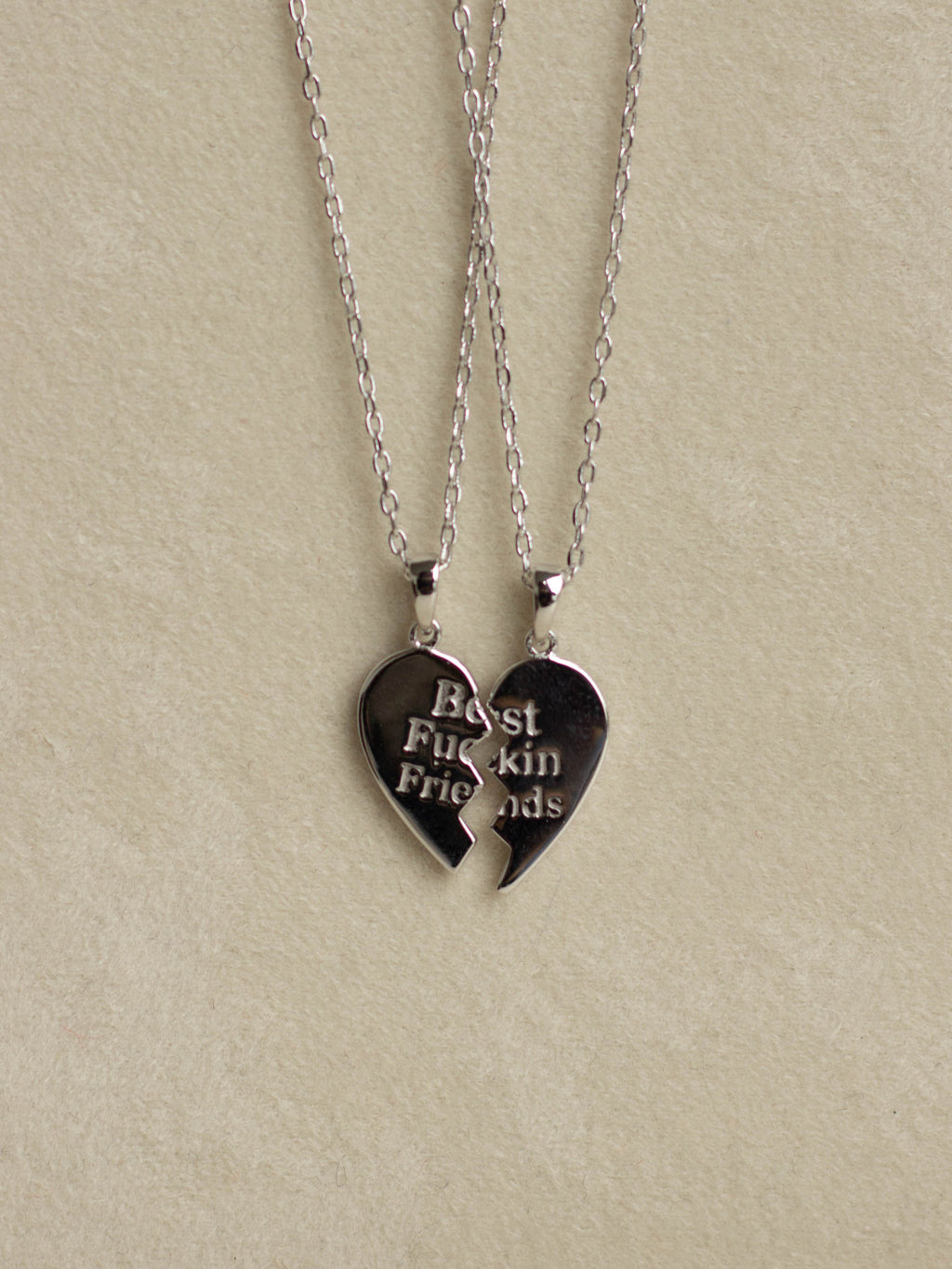 Best Fuckin Friends Necklace - Right