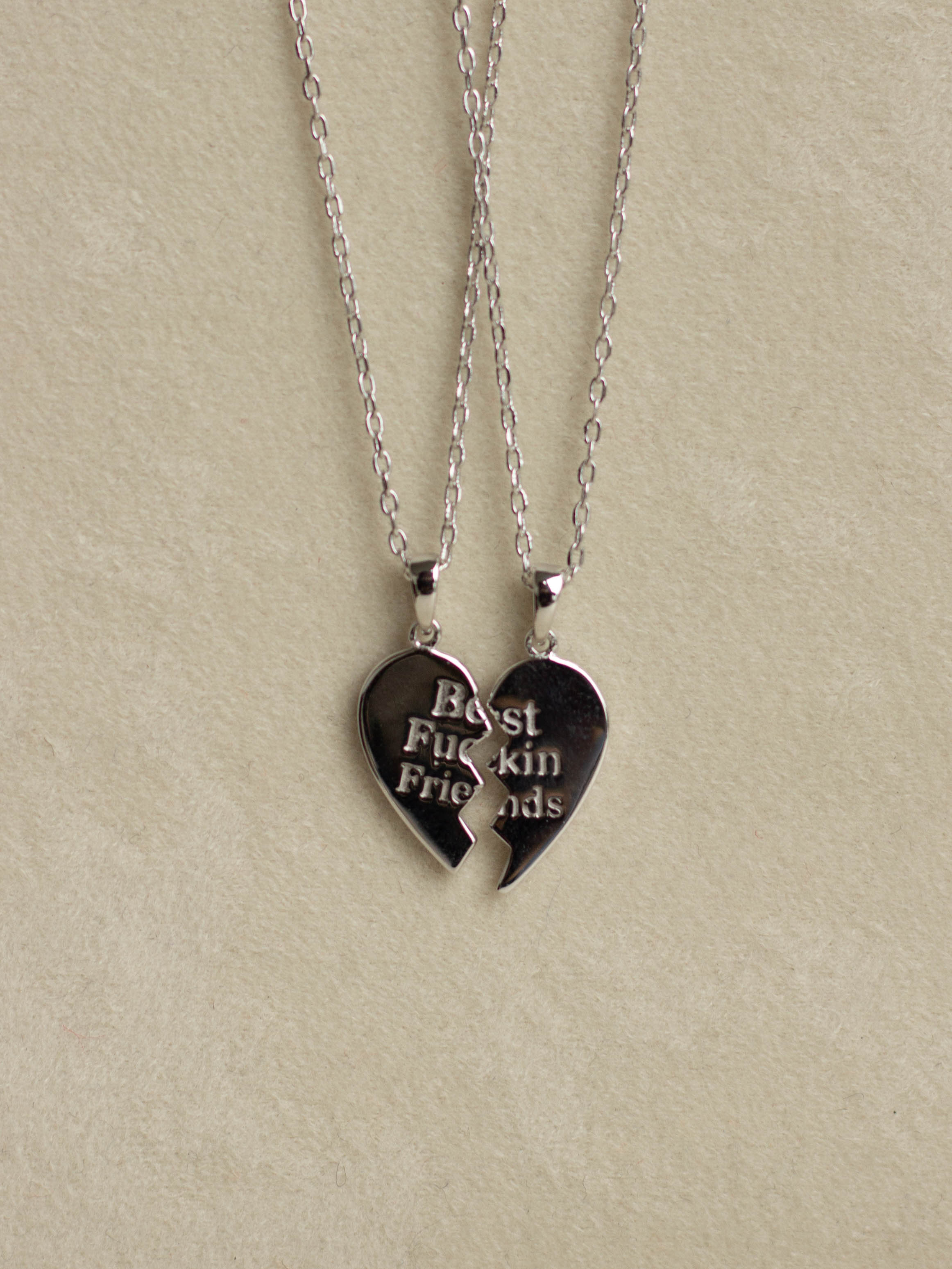 Best Fuckin Friends Necklace - Right