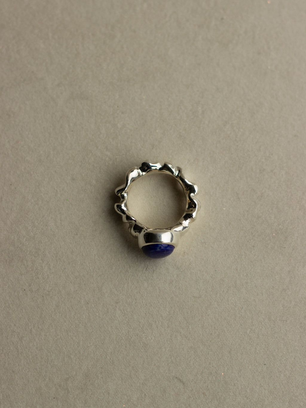 "Isabella Etou" Lapis Lazuli Crush Ring