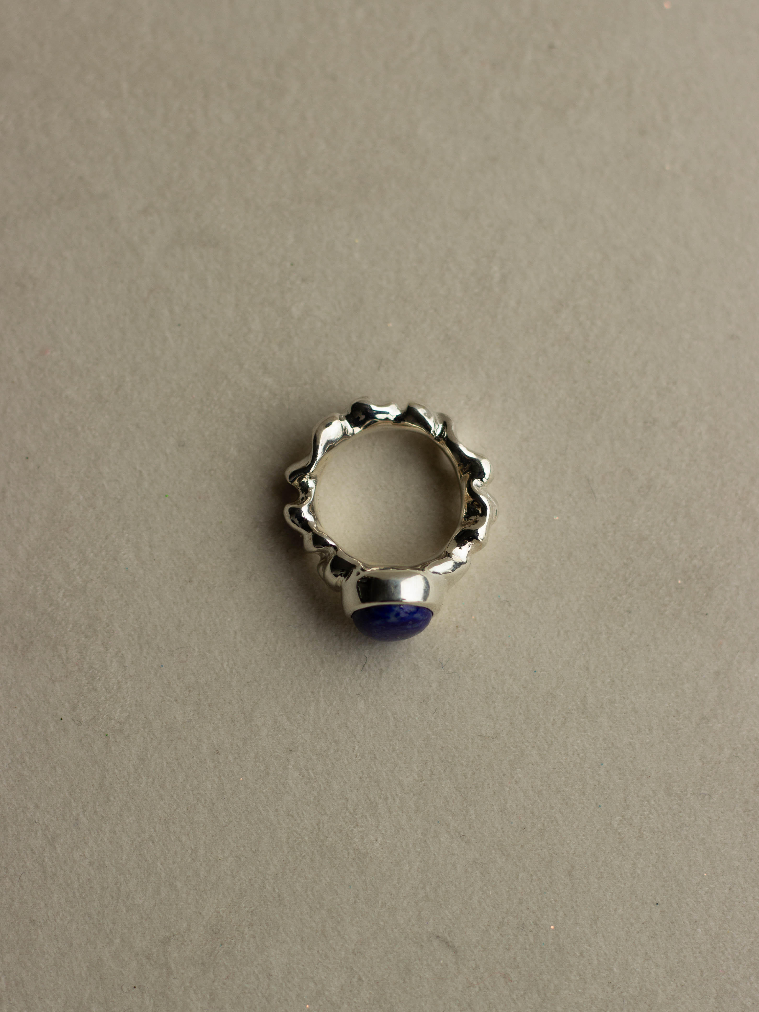 "Isabella Etou" Lapis Lazuli Crush Ring