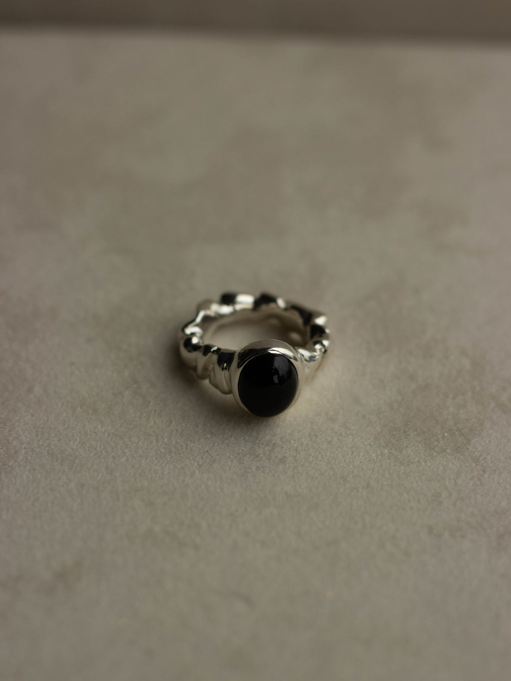 "Isabella Etou" Onyx Crush Ring