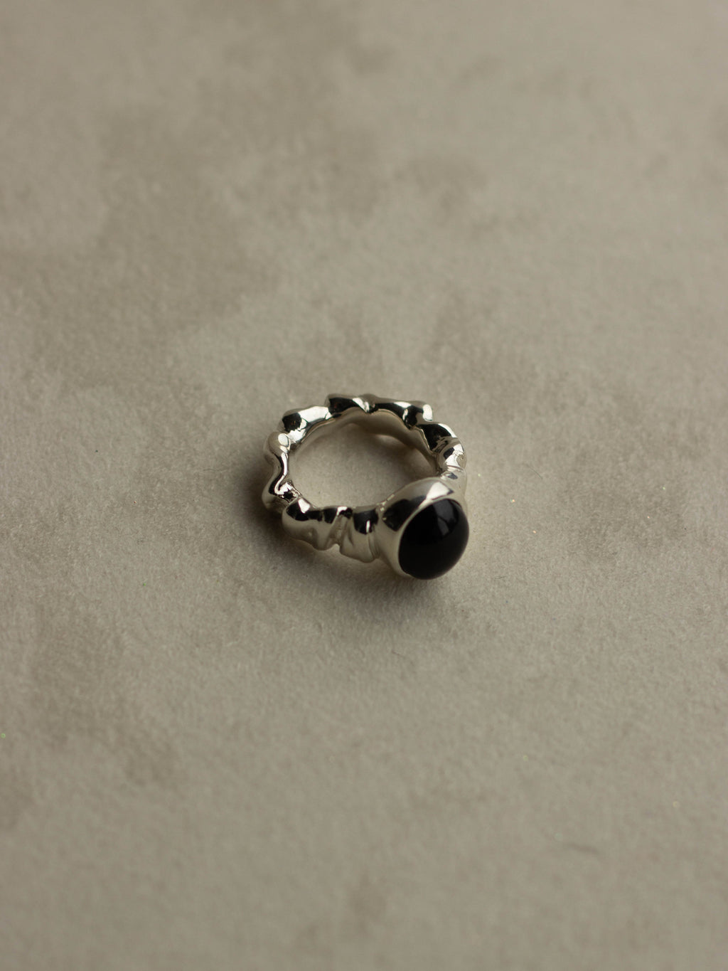 "Isabella Etou" Onyx Crush Ring