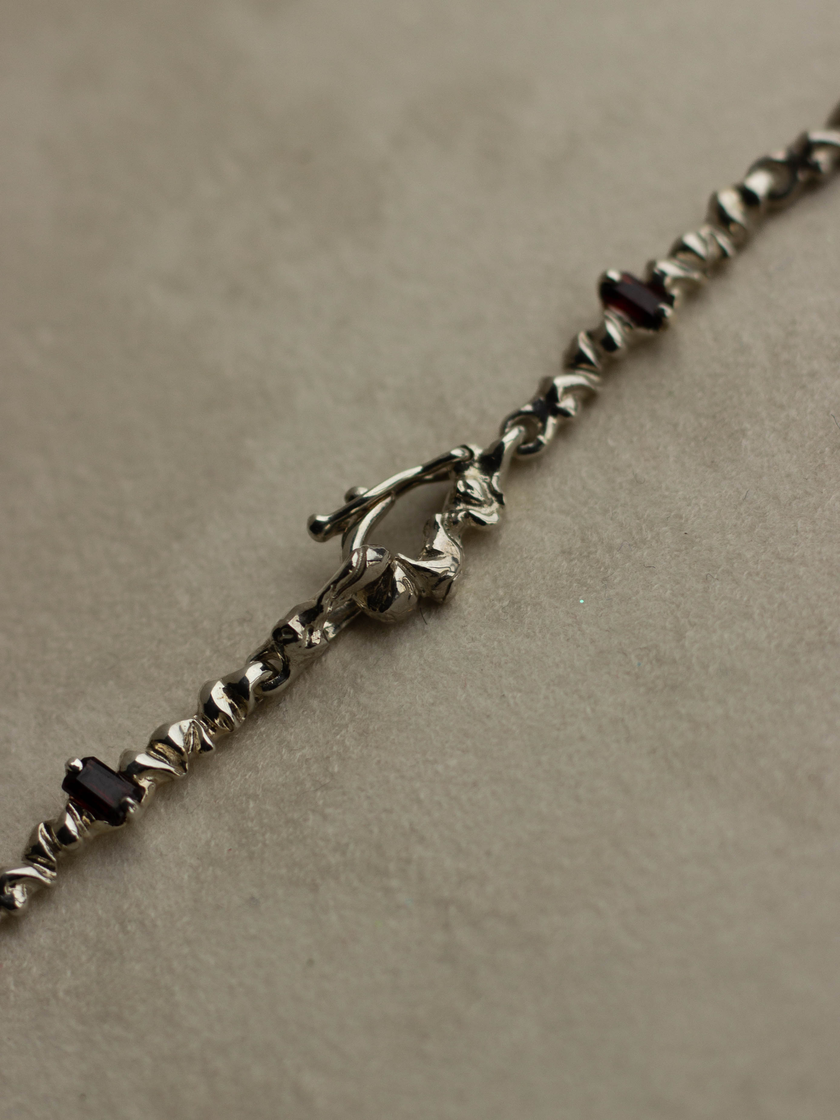 "Isabella Etou" Isabella Rainbow Tennis Necklace