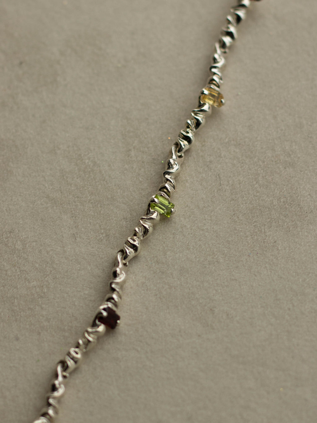 "Isabella Etou"  Isabella Rainbow Tennis Bracelet