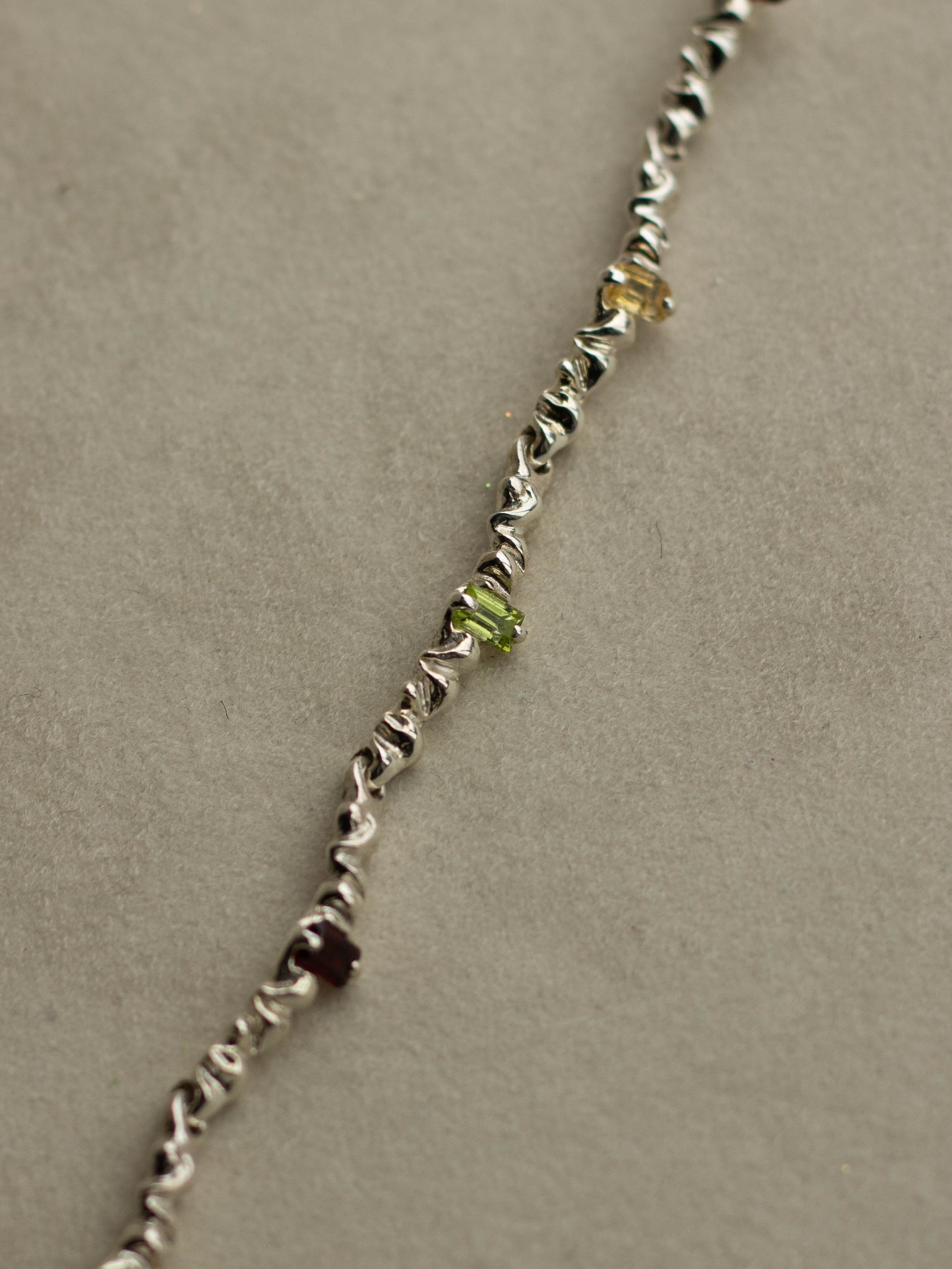 "Isabella Etou"  Isabella Rainbow Tennis Bracelet