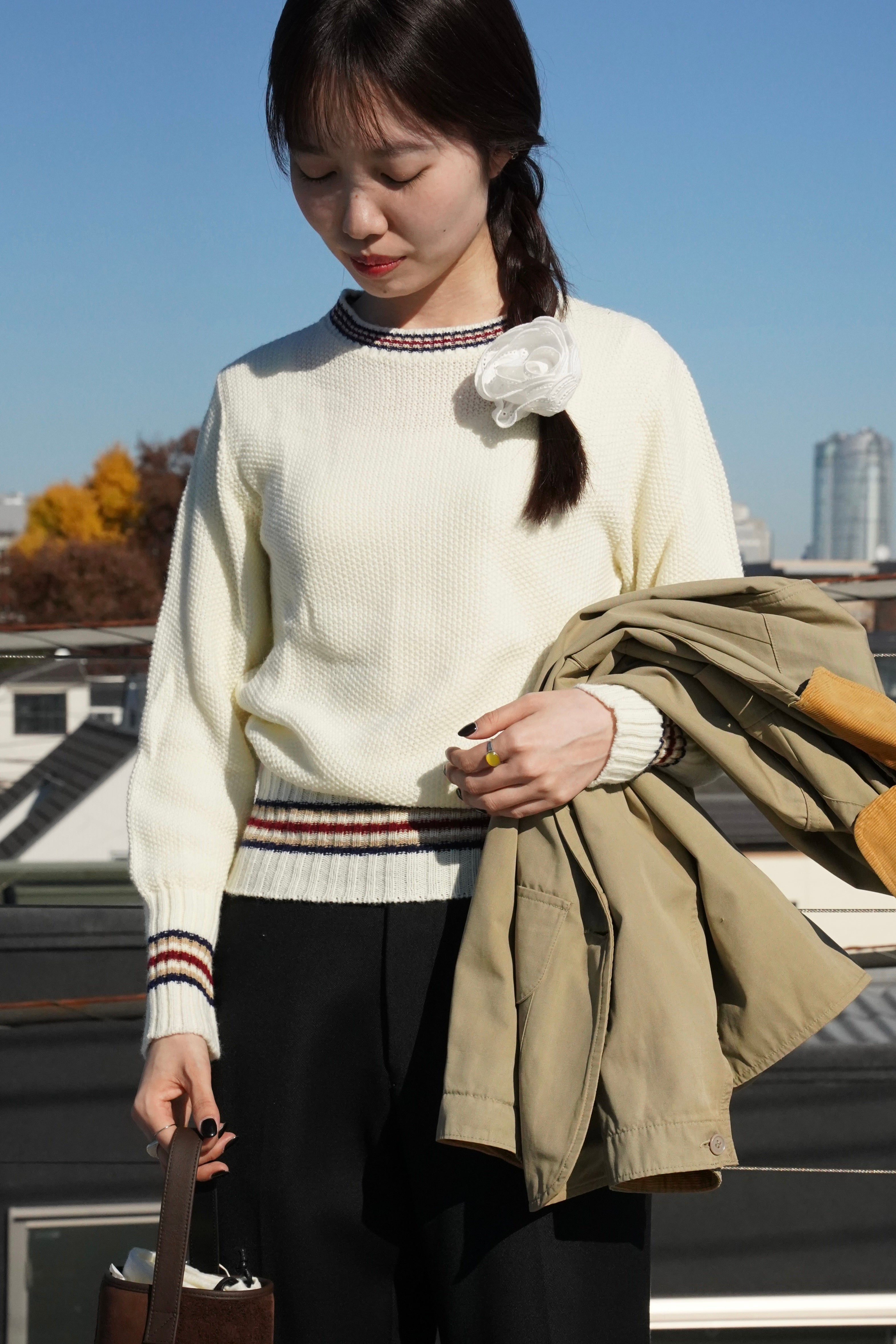 White Plain School Uniform Sweater