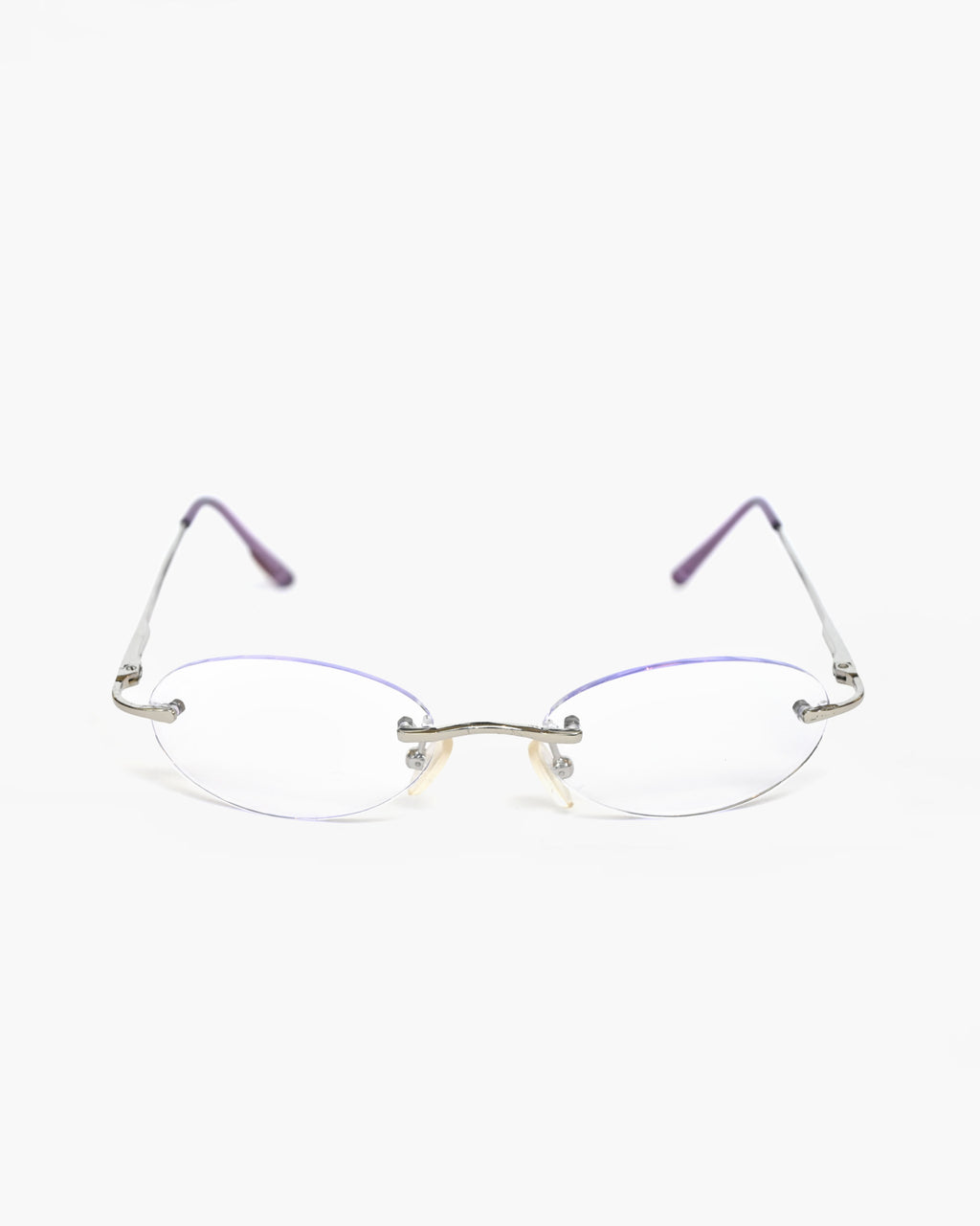 NOS 90's Light Purple Lens Frameless Glasses
