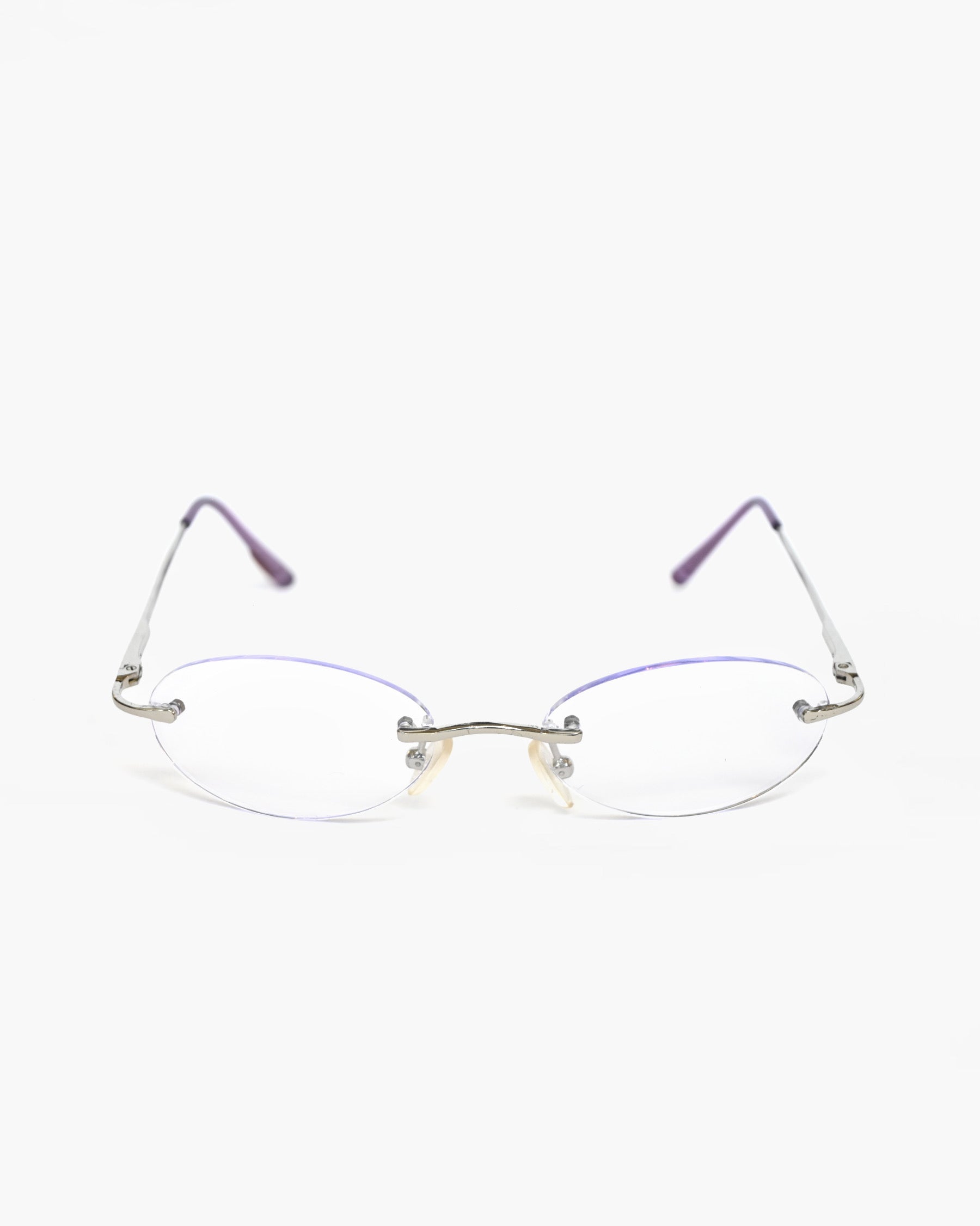 NOS 90's Light Purple Lens Frameless Glasses