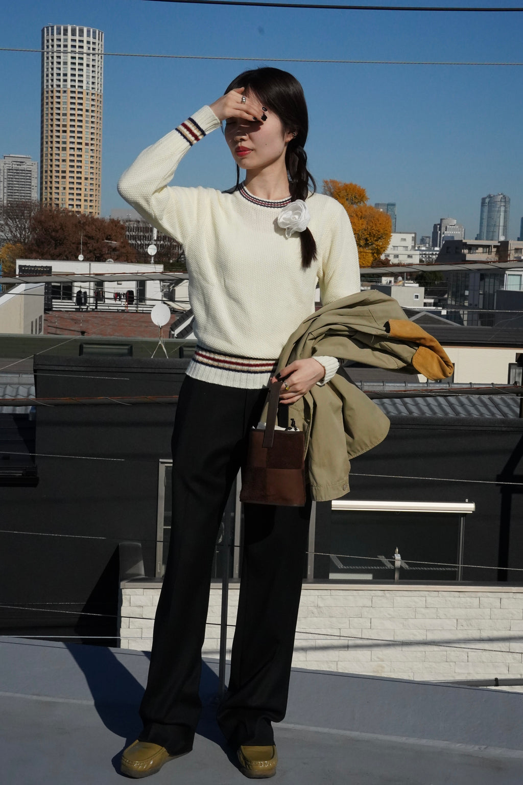 White Plain School Uniform Sweater