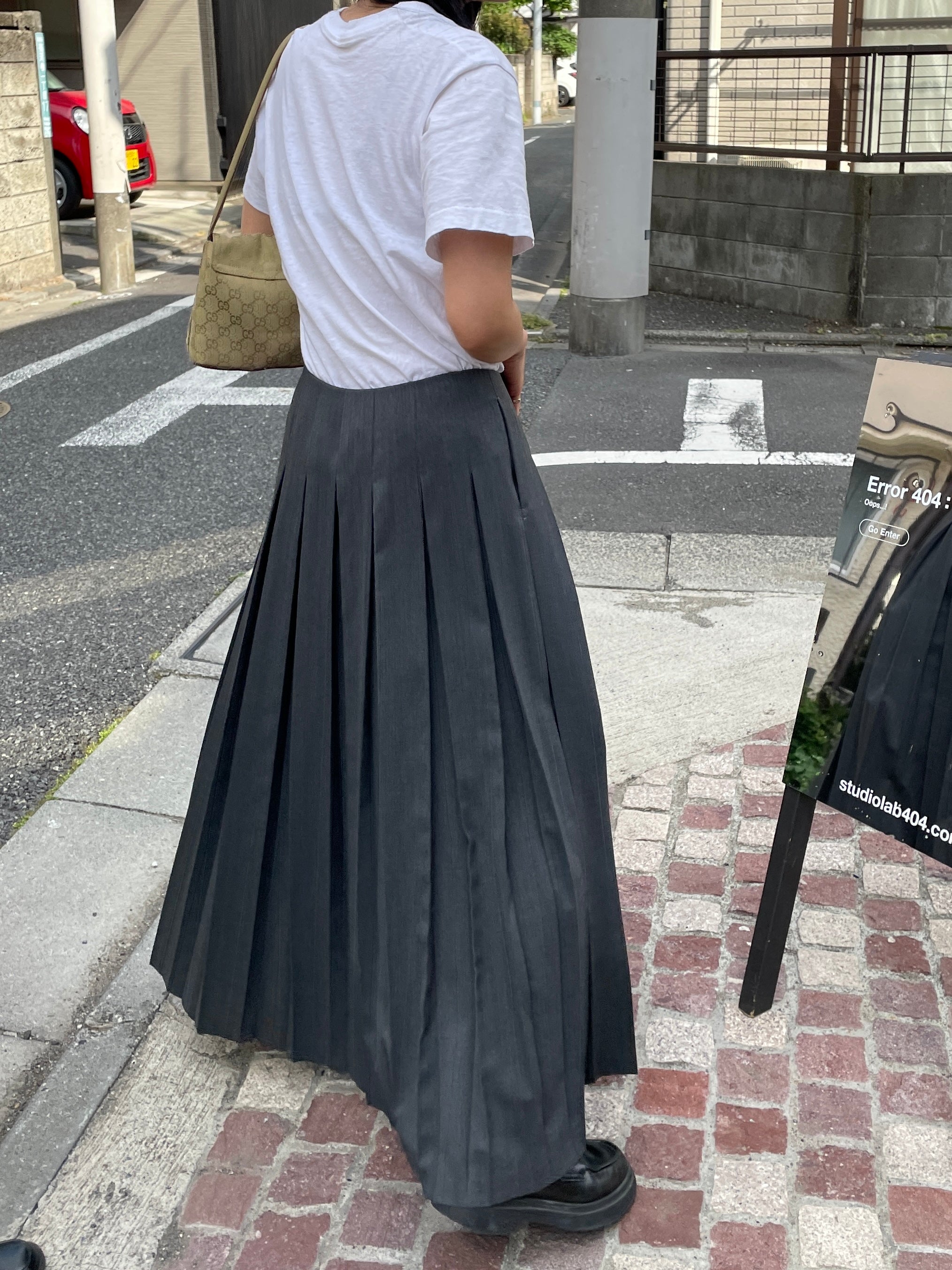 おしゃれ】 mao studiolab404 Angels Pleated Skirt スカート ...