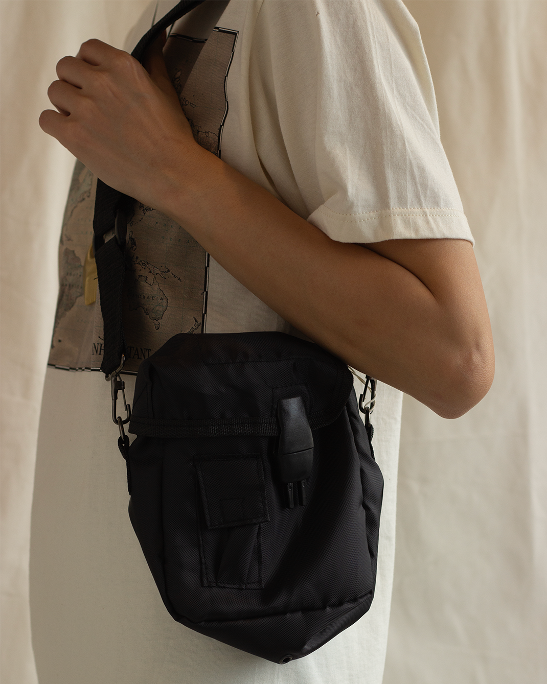Nylon Shoulder Bag