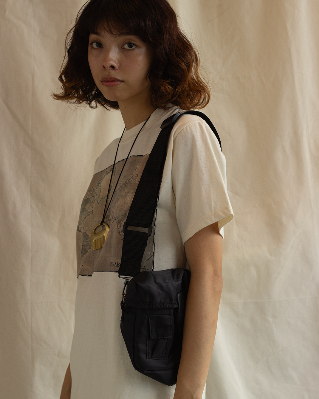 Nylon Shoulder Bag