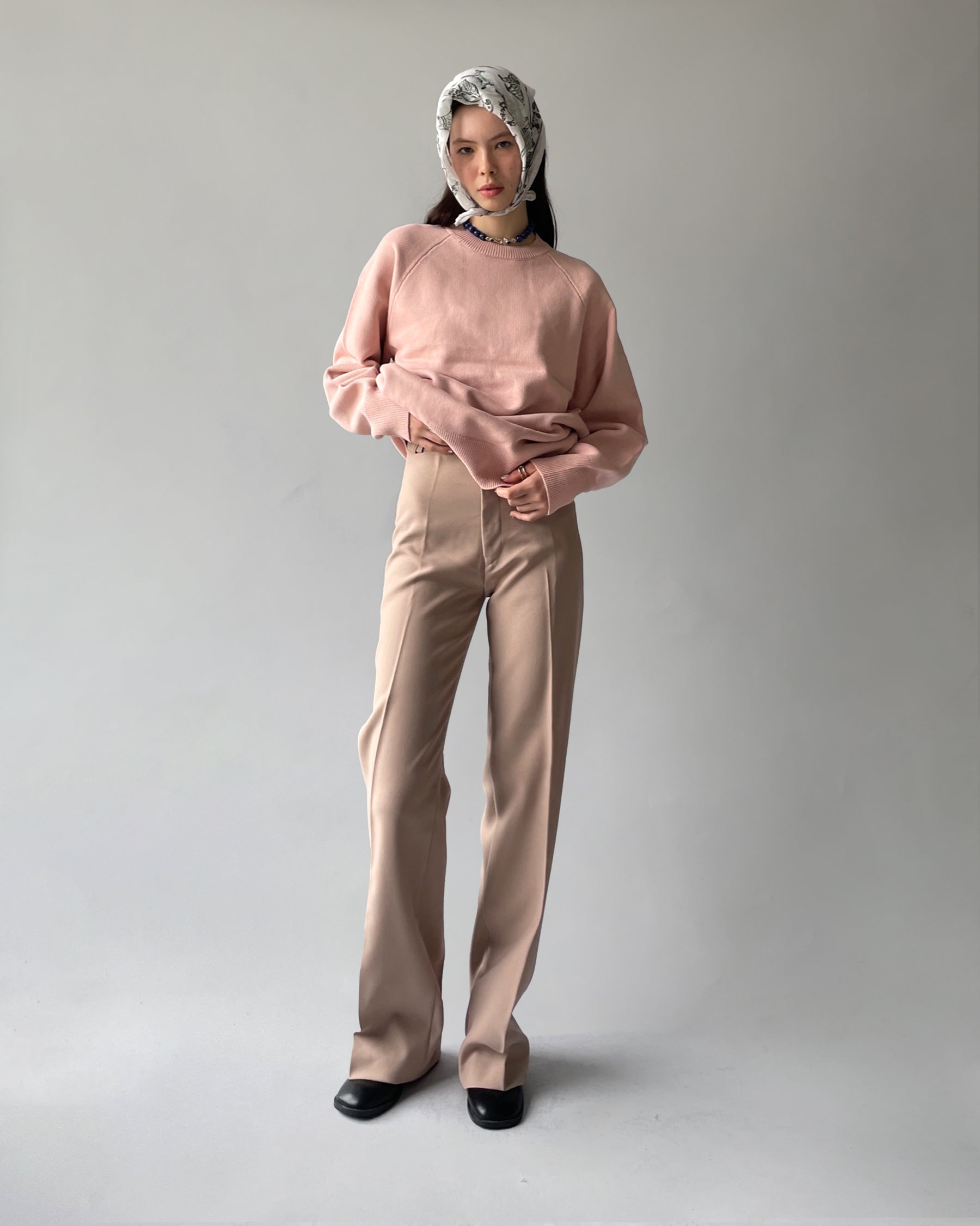 Levis Poly Slacks - Pink Beige