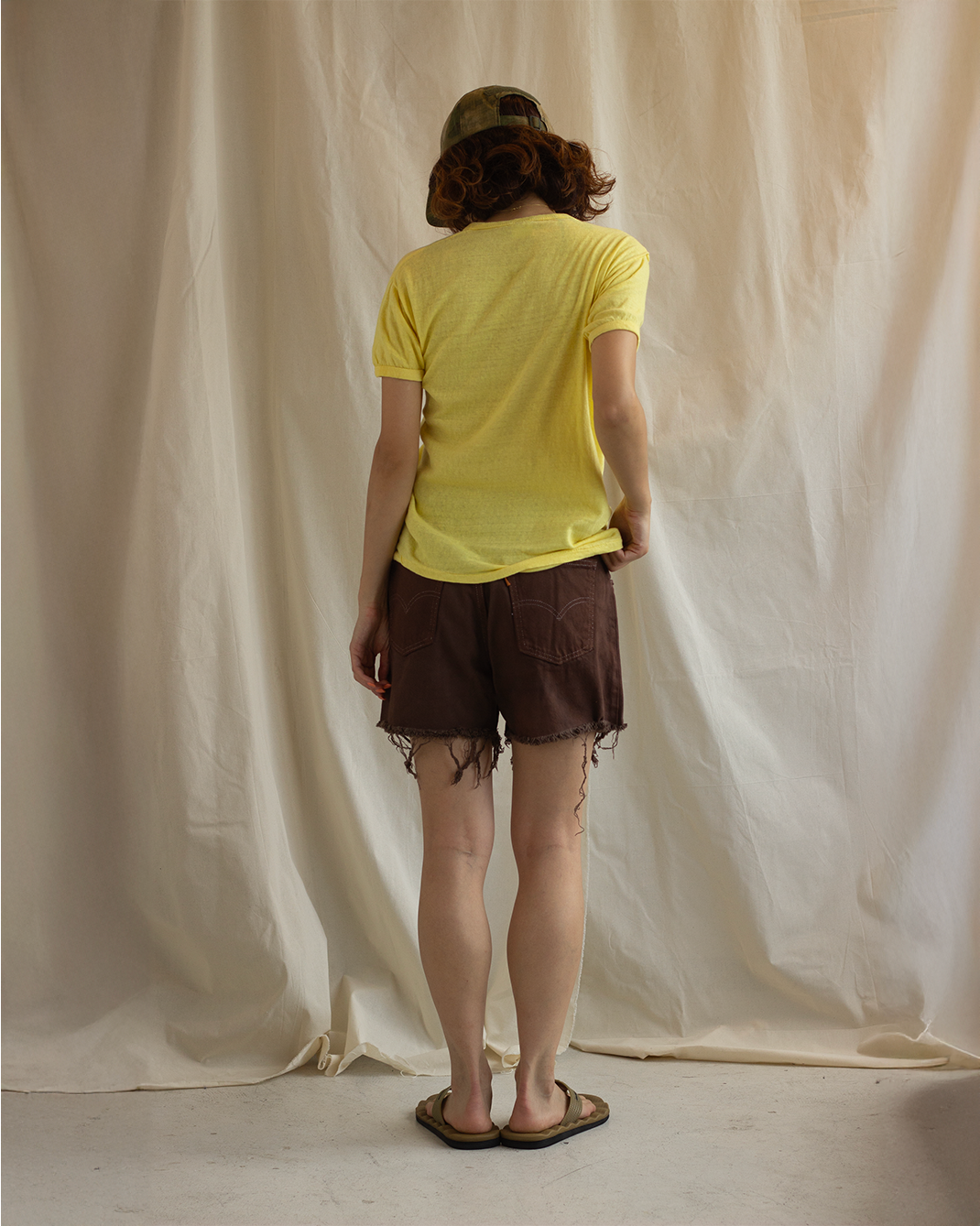 Levi's 505 Faded Cut-Off Shorts