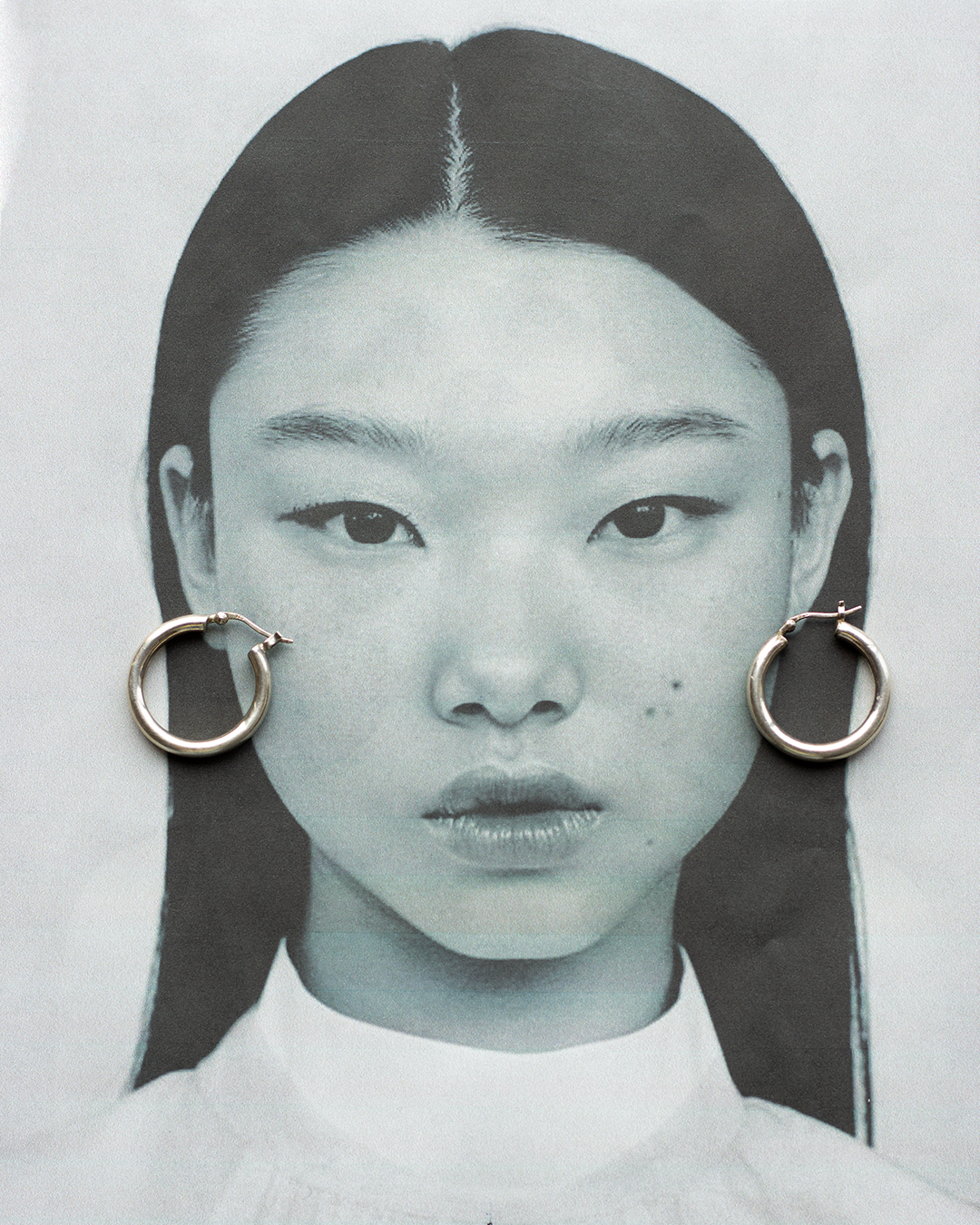 Silver Hoops