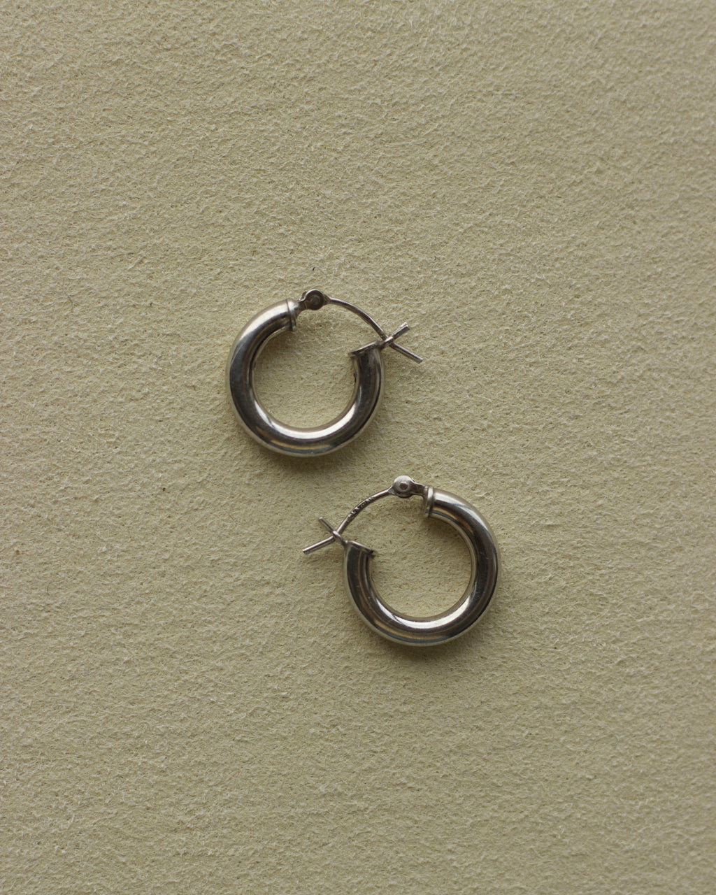 Silver Hoops