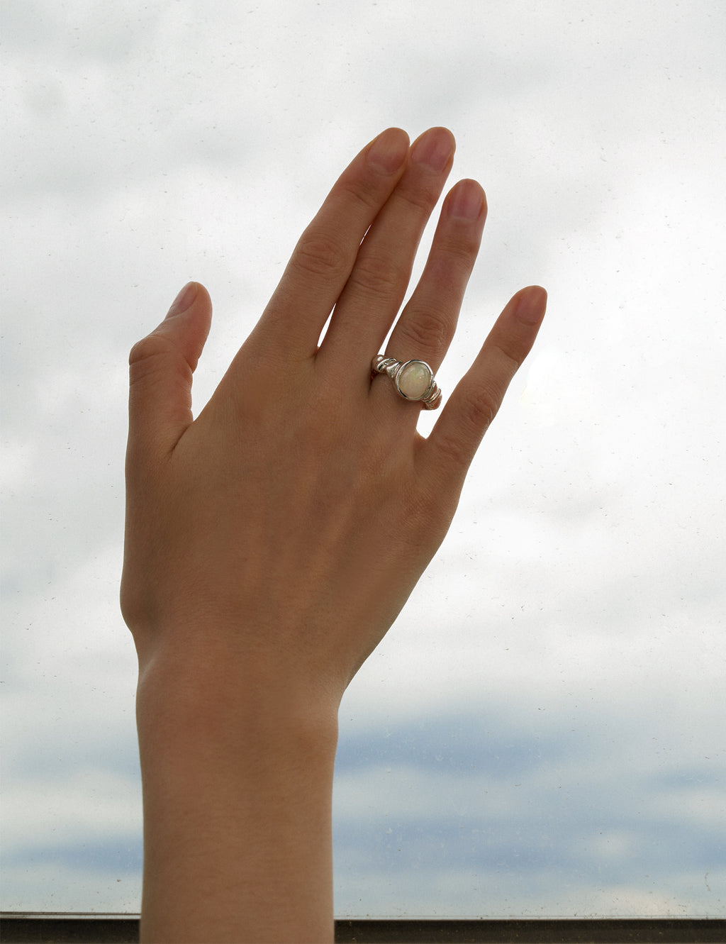 "Isabella Etou" Opal Crush Ring