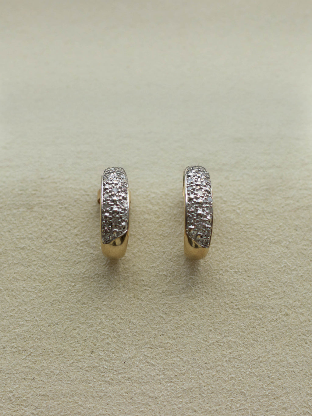 9ct Gold Diamond Earrings (GDE-25SS019)