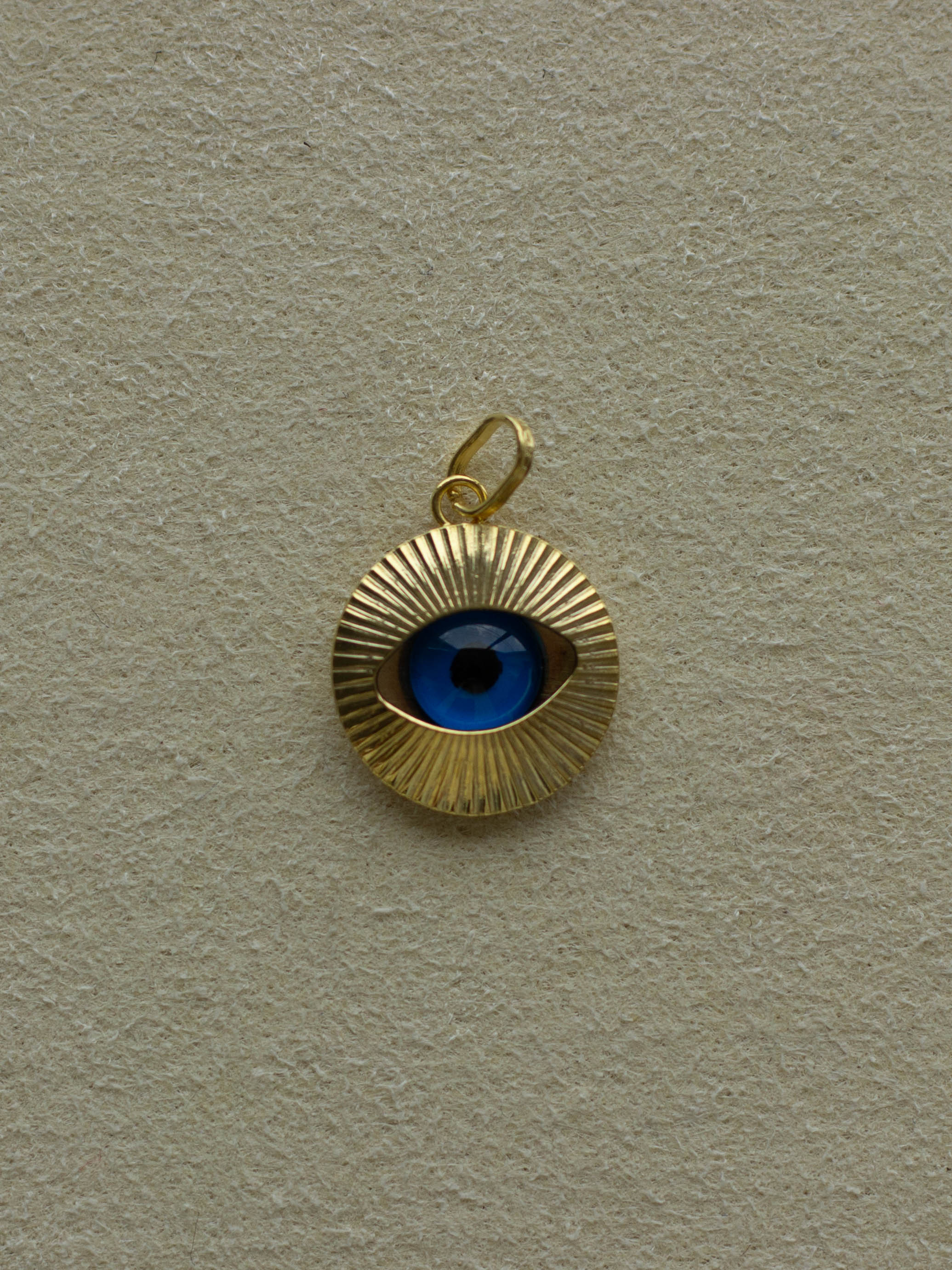 9ct Gold Evil Eye Charm (GDN-25SS011)