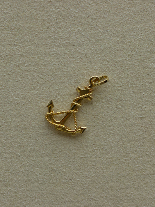 9ct Gold Anchor Charm (GDN-25SS011)