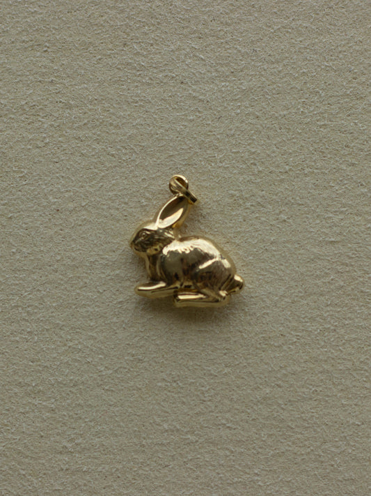 9ct Gold Rabbit Charm (GDN-25SS011)