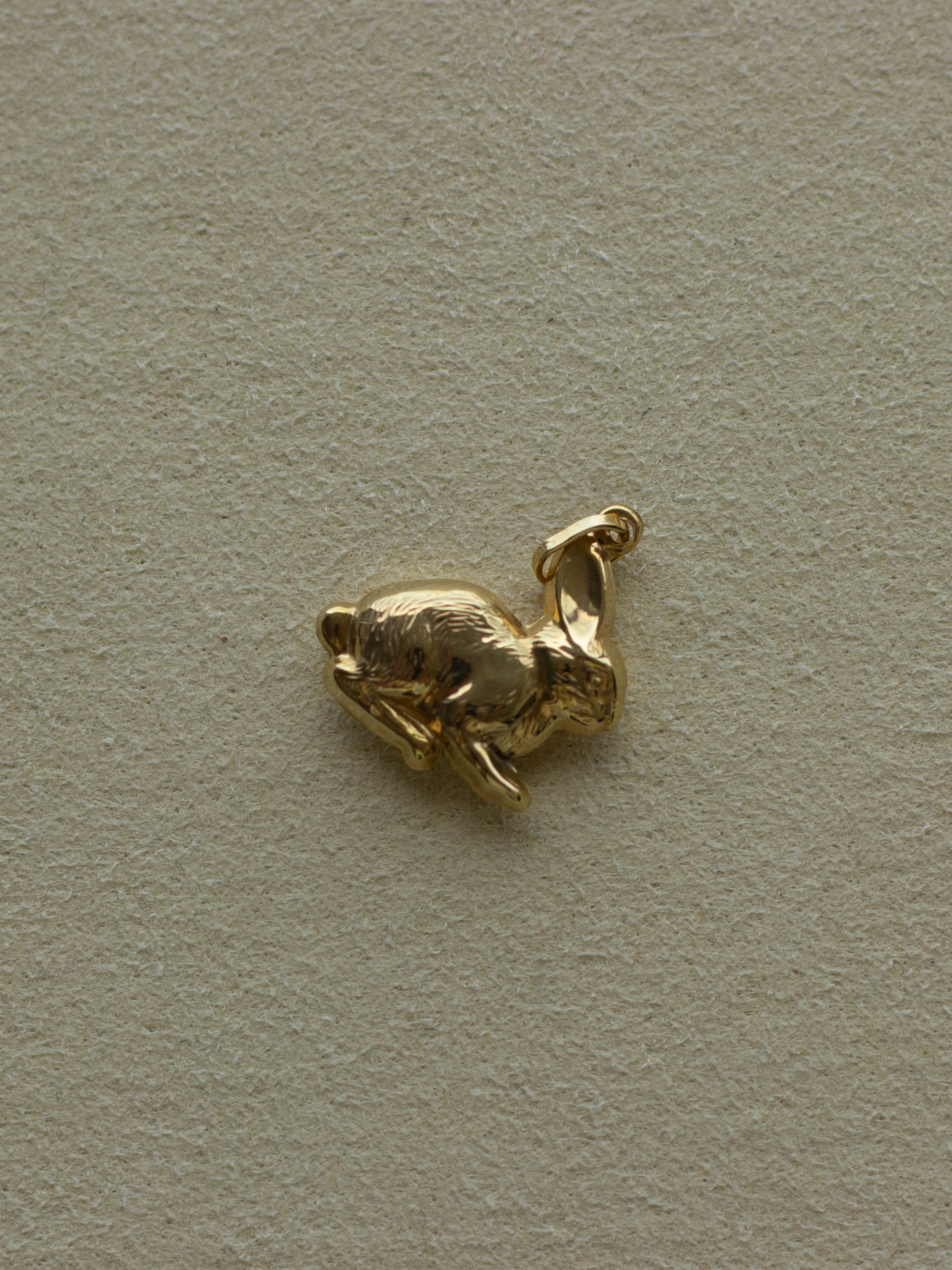 9ct Gold Rabbit Charm (GDN-25SS011)