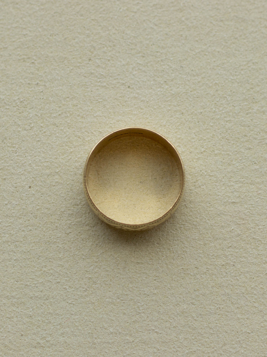 9ct Gold Geometric Texture Band (GDR-25SS004)
