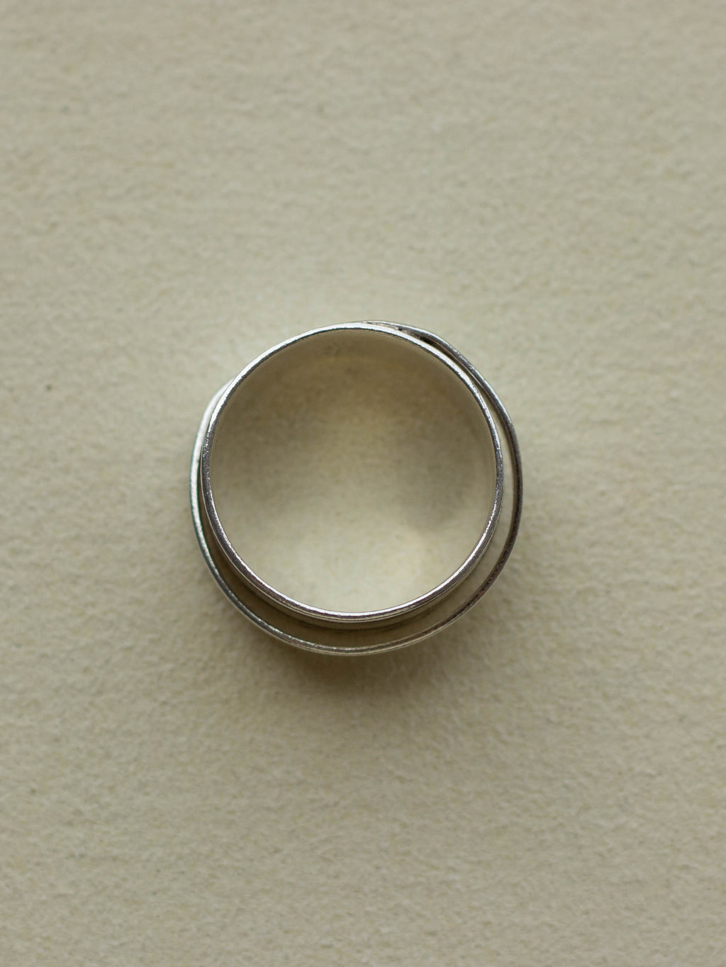 Silver Paper Wrap Ring (SVR-25SS020)