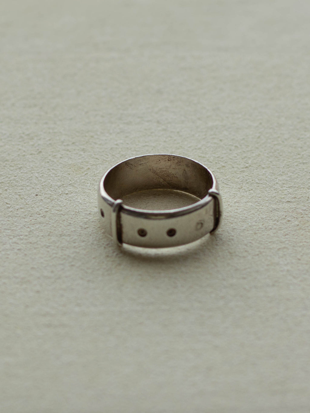 Silver Belt Band Ring (SVR-25SS024)