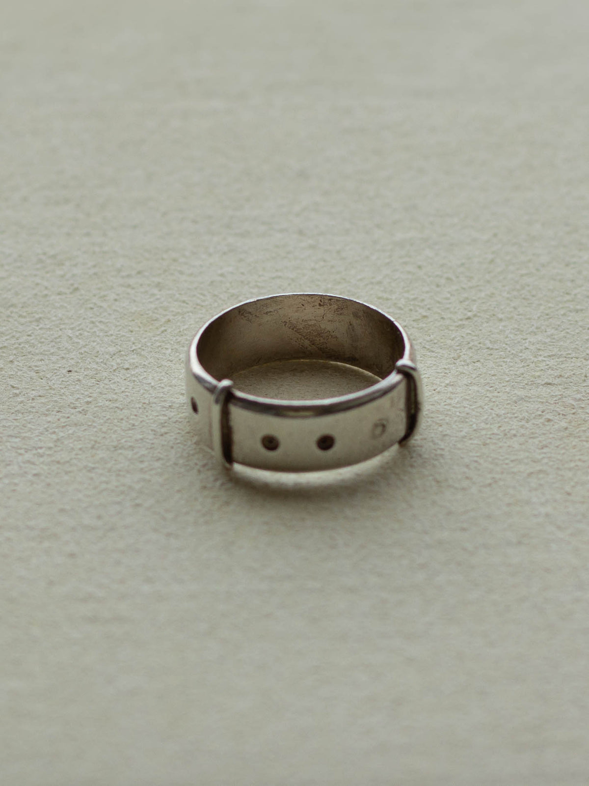 Silver Belt Band Ring (SVR-25SS024)