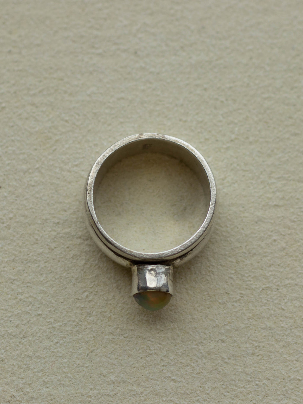 Silver Opal Spinner Ring (SVR-25SS022)