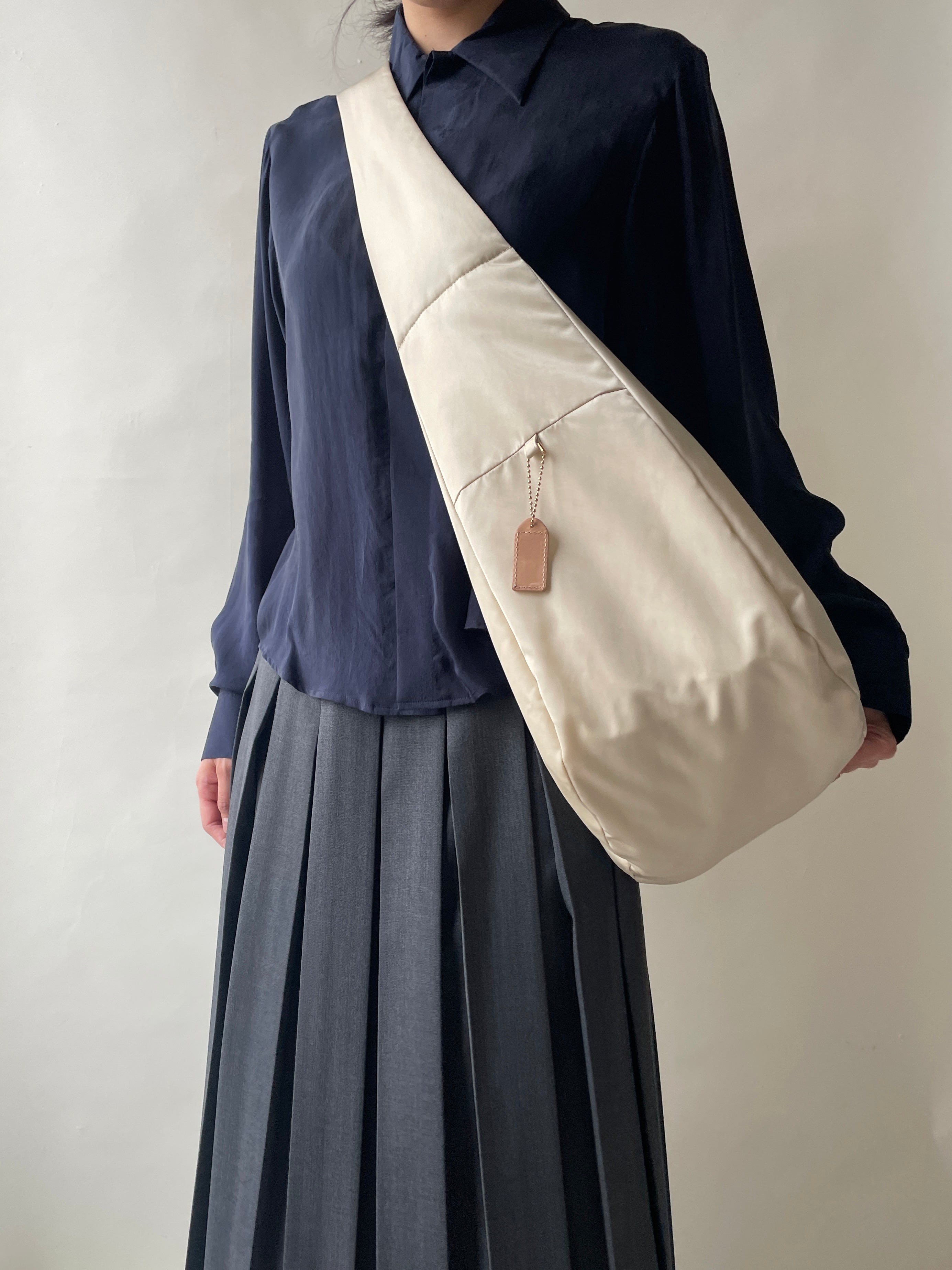 404 Padding Crossbody Bag - Ivory