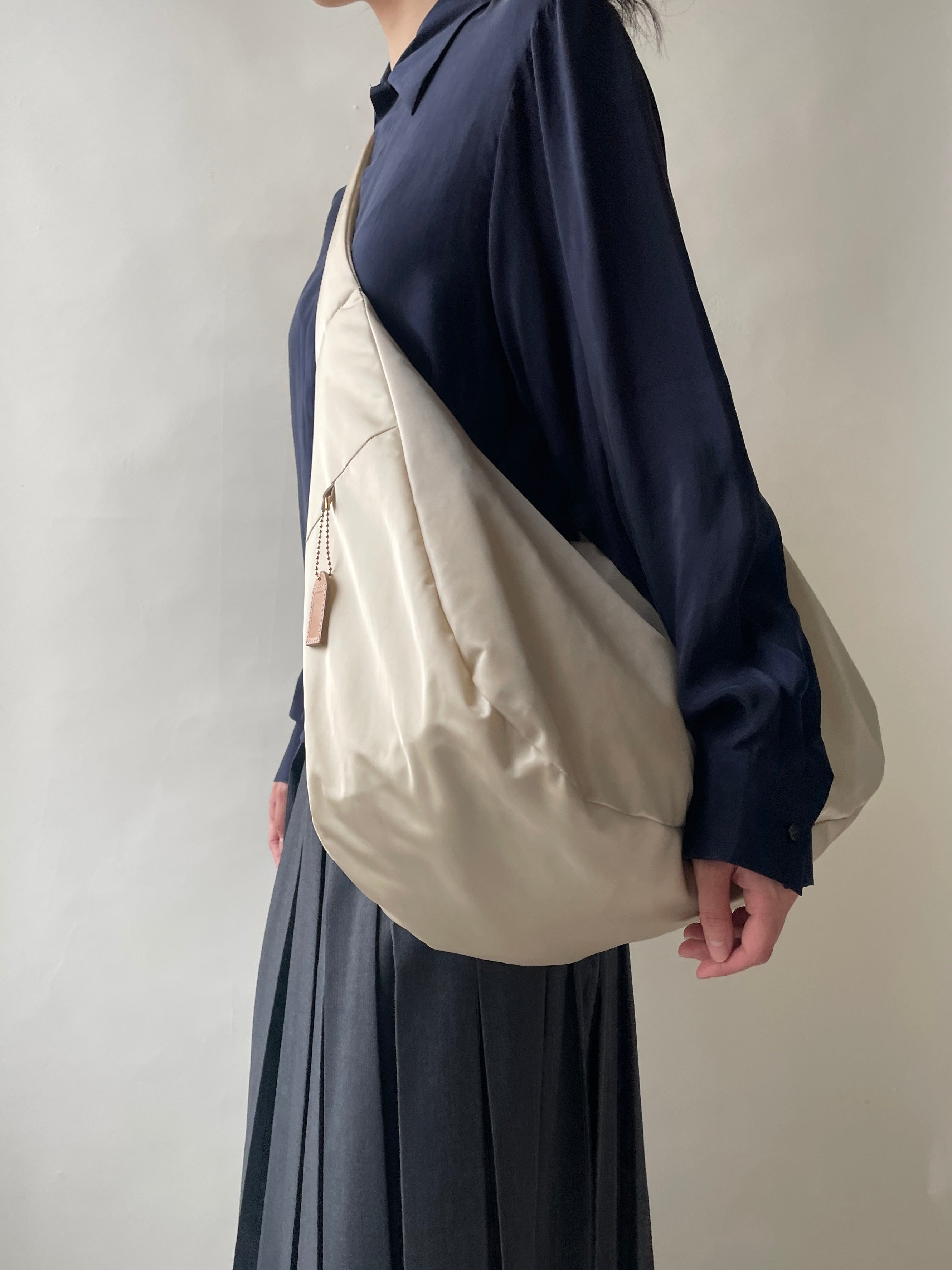 404 Padding Crossbody Bag - Ivory