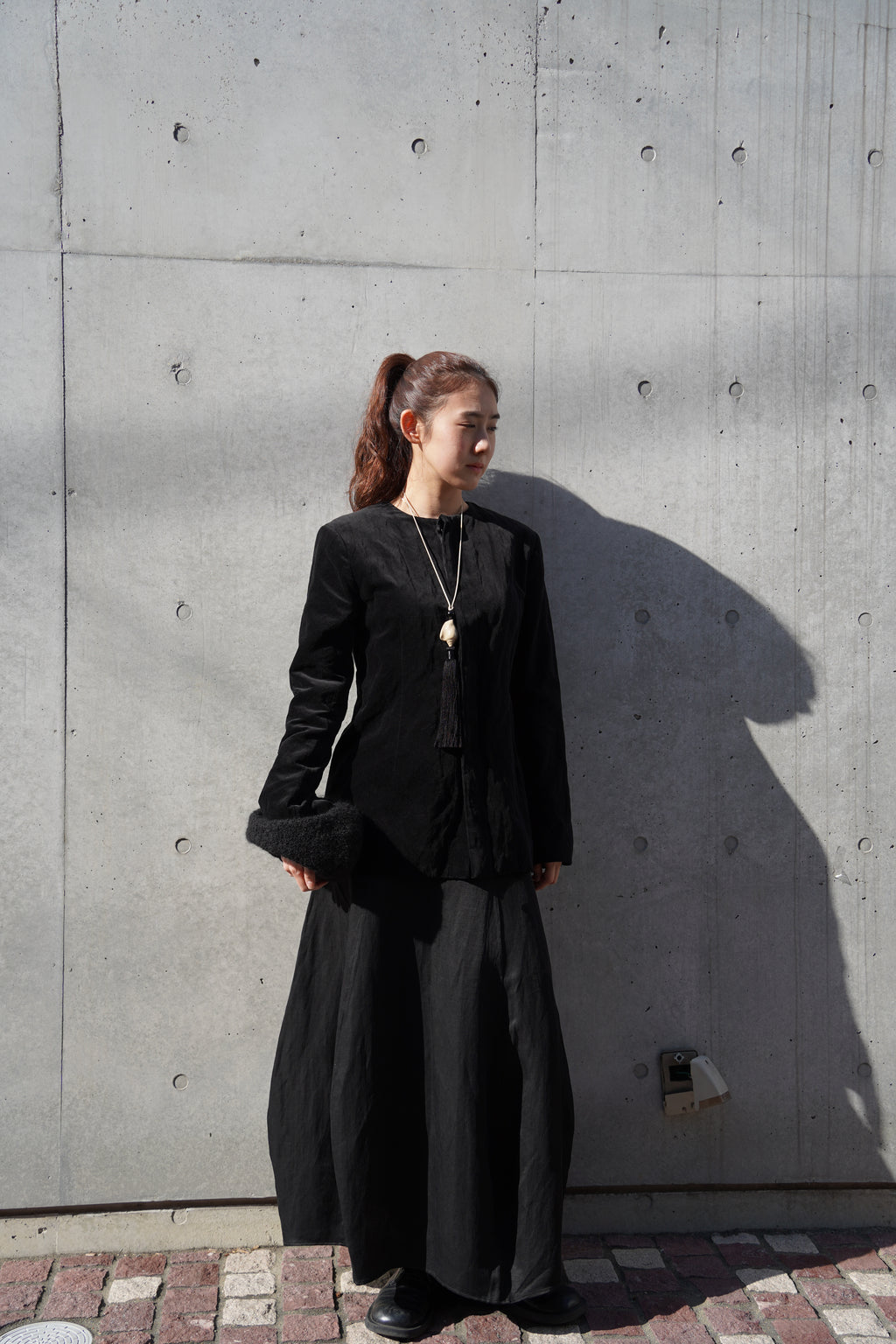 ONYX COCOON SKIRT
