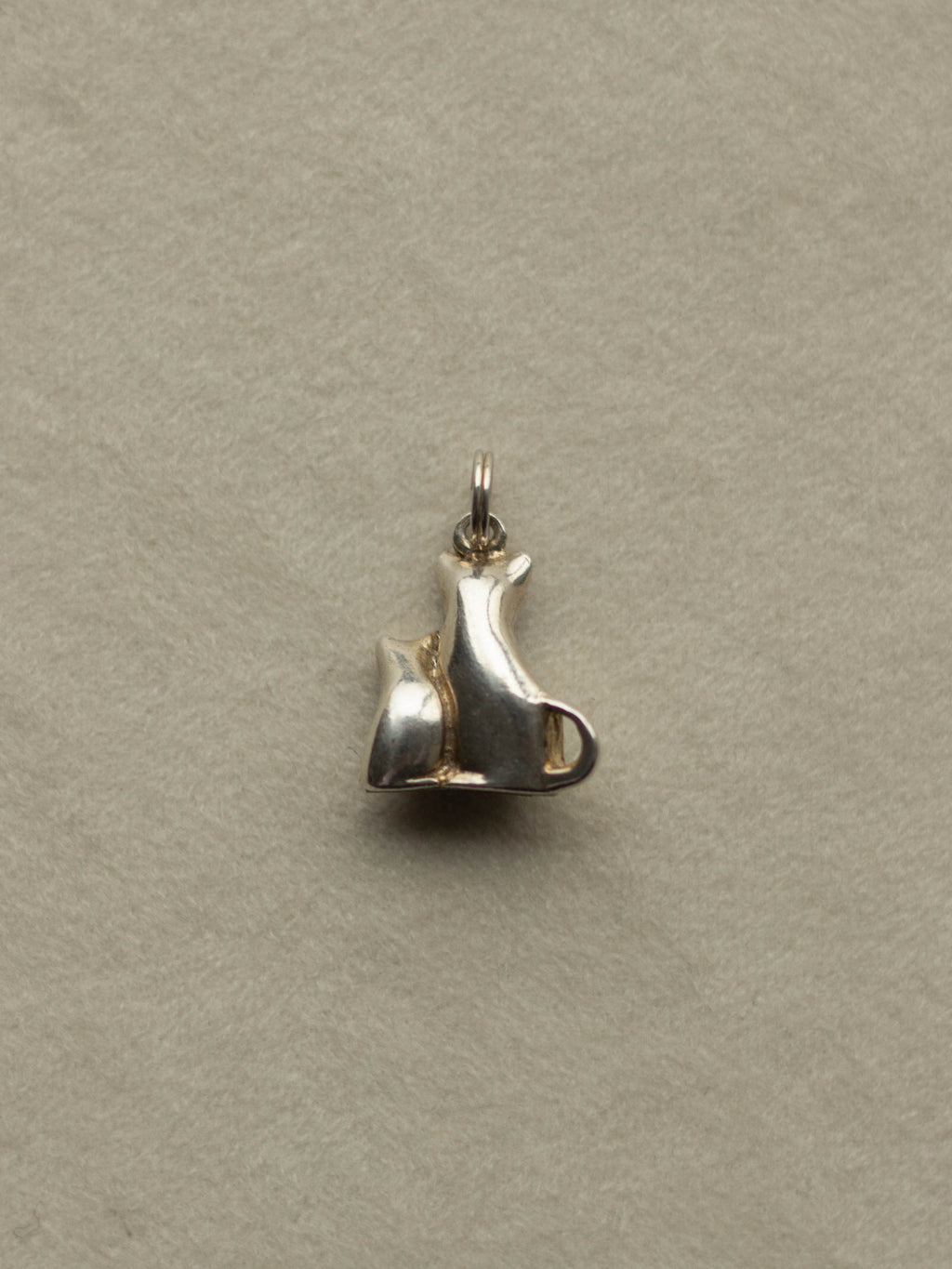 Silver Cats Charm (SVN25004-2)
